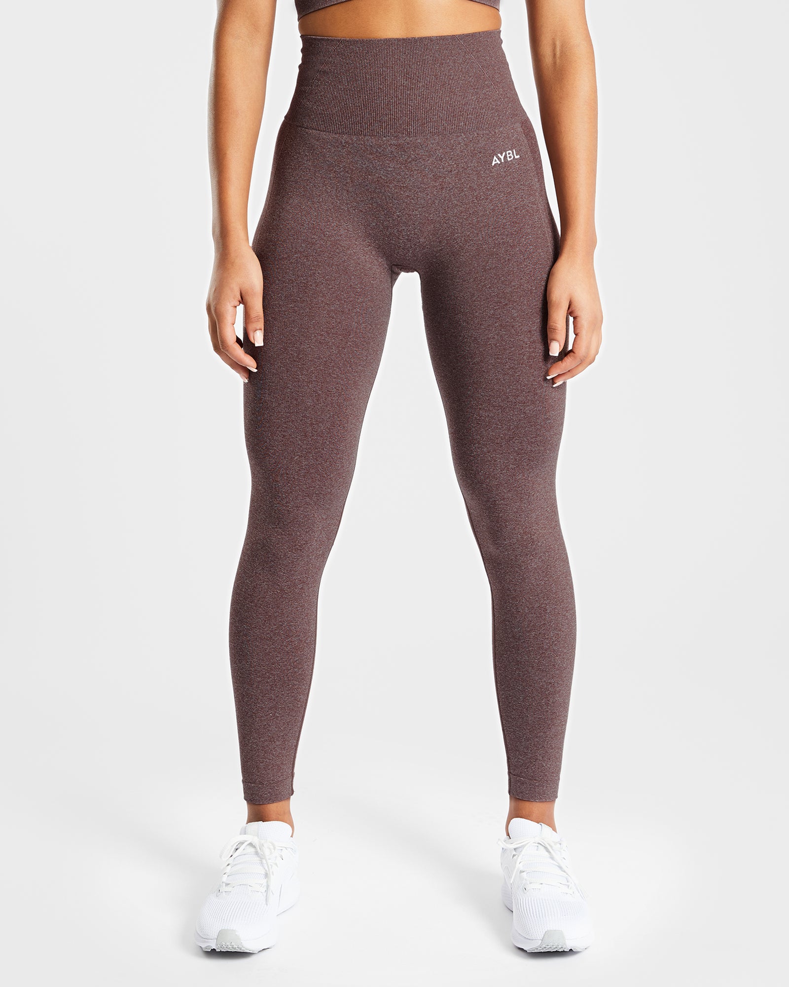 Empower Seamless Leggings - Brown Marl - aybldev