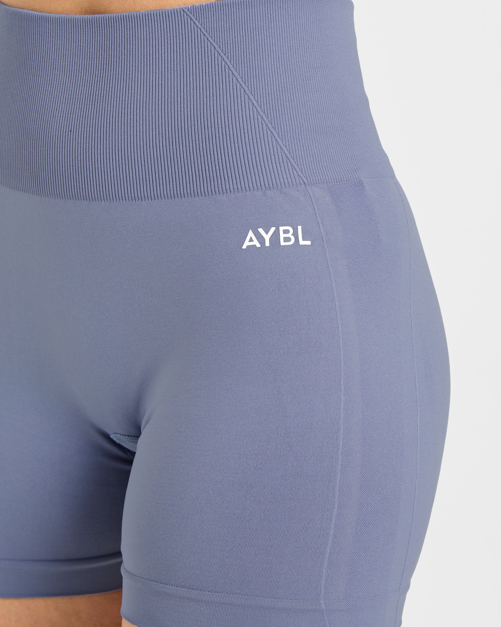 Empower Seamless Shorts - Slate Blue