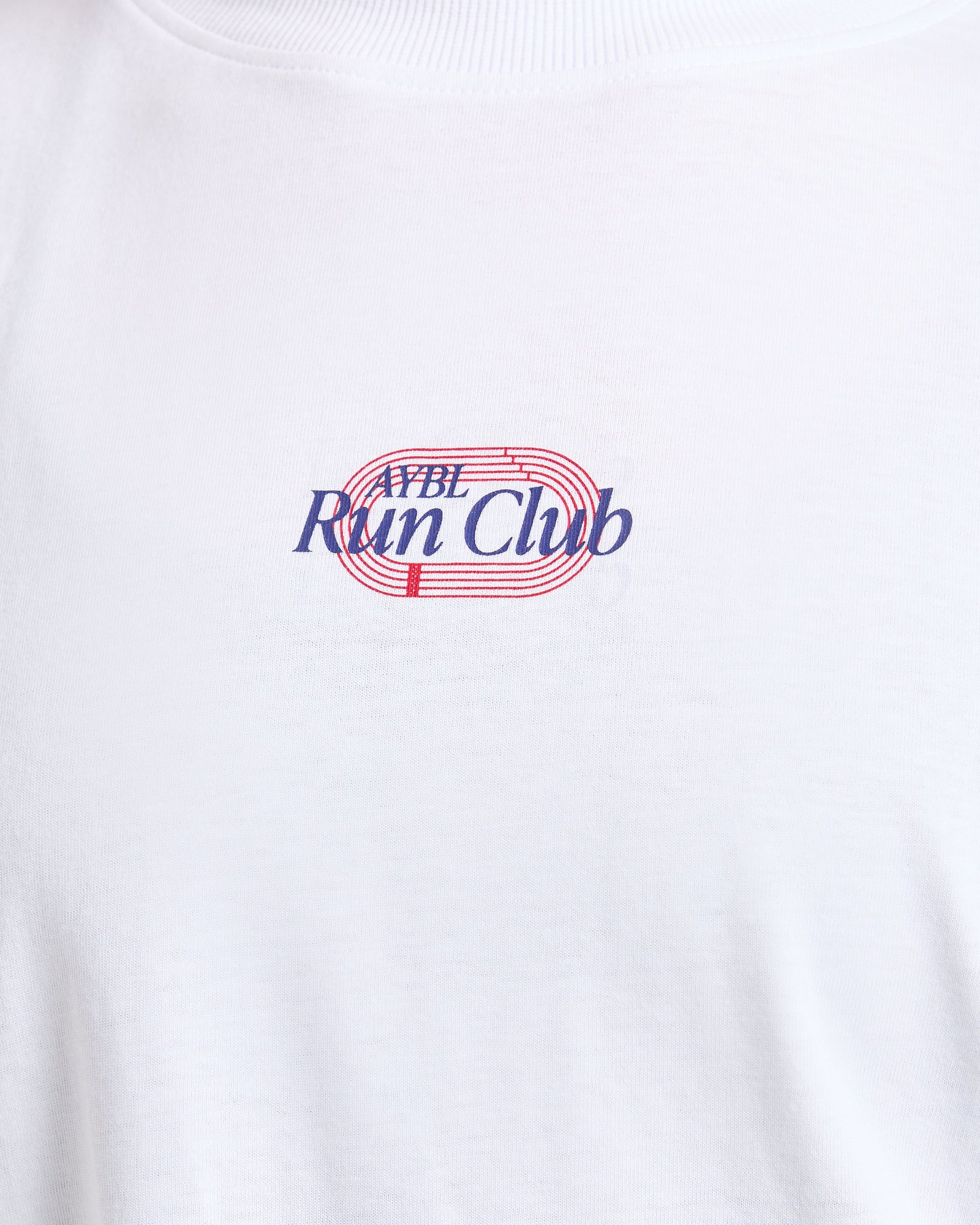 Run Club Oversized T Shirt - White