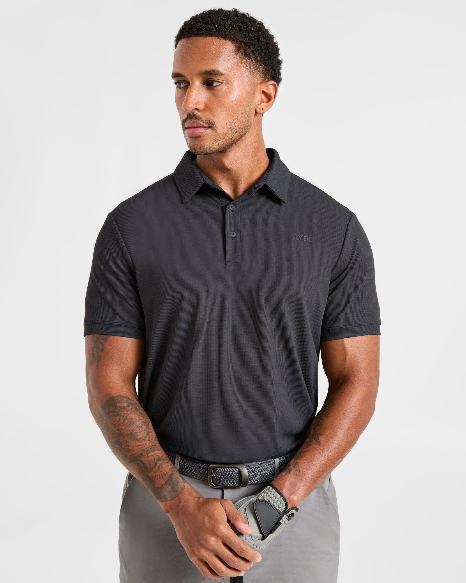 Precision Polo - Charcoal
