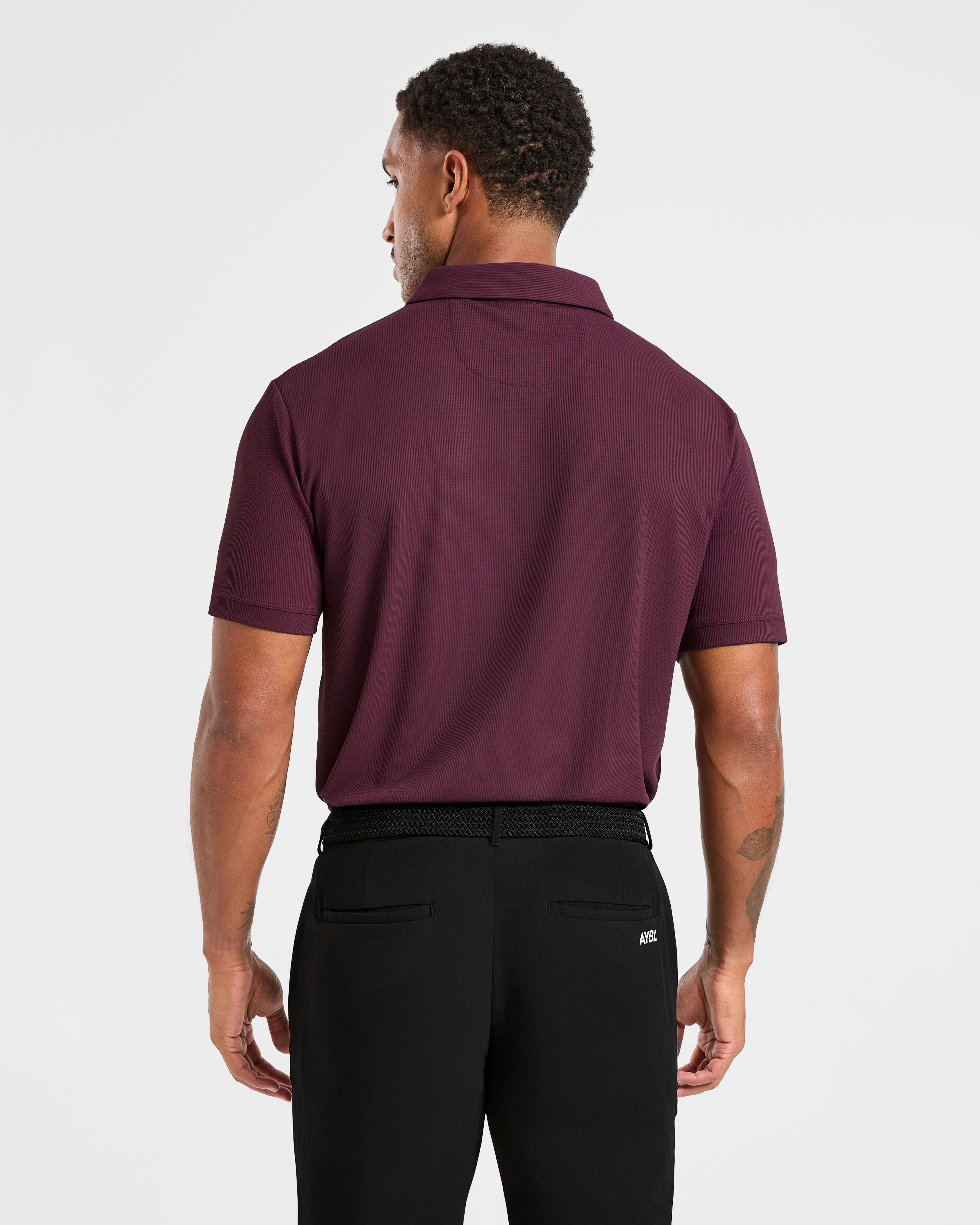 Precision Polo - Plum