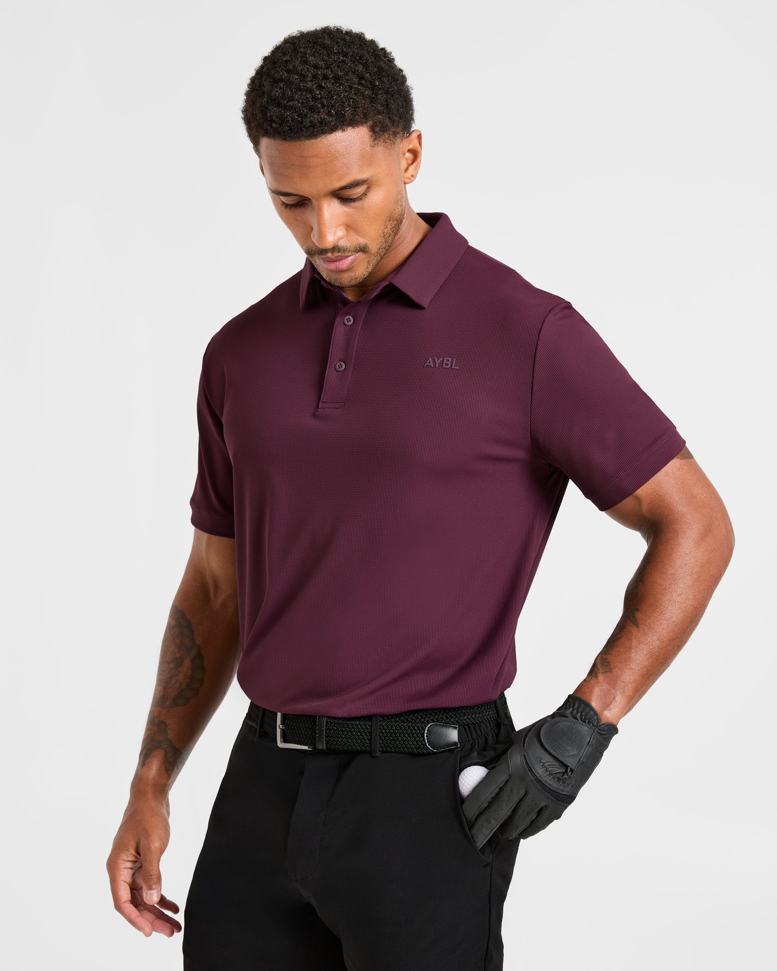 Precision Polo - Plum