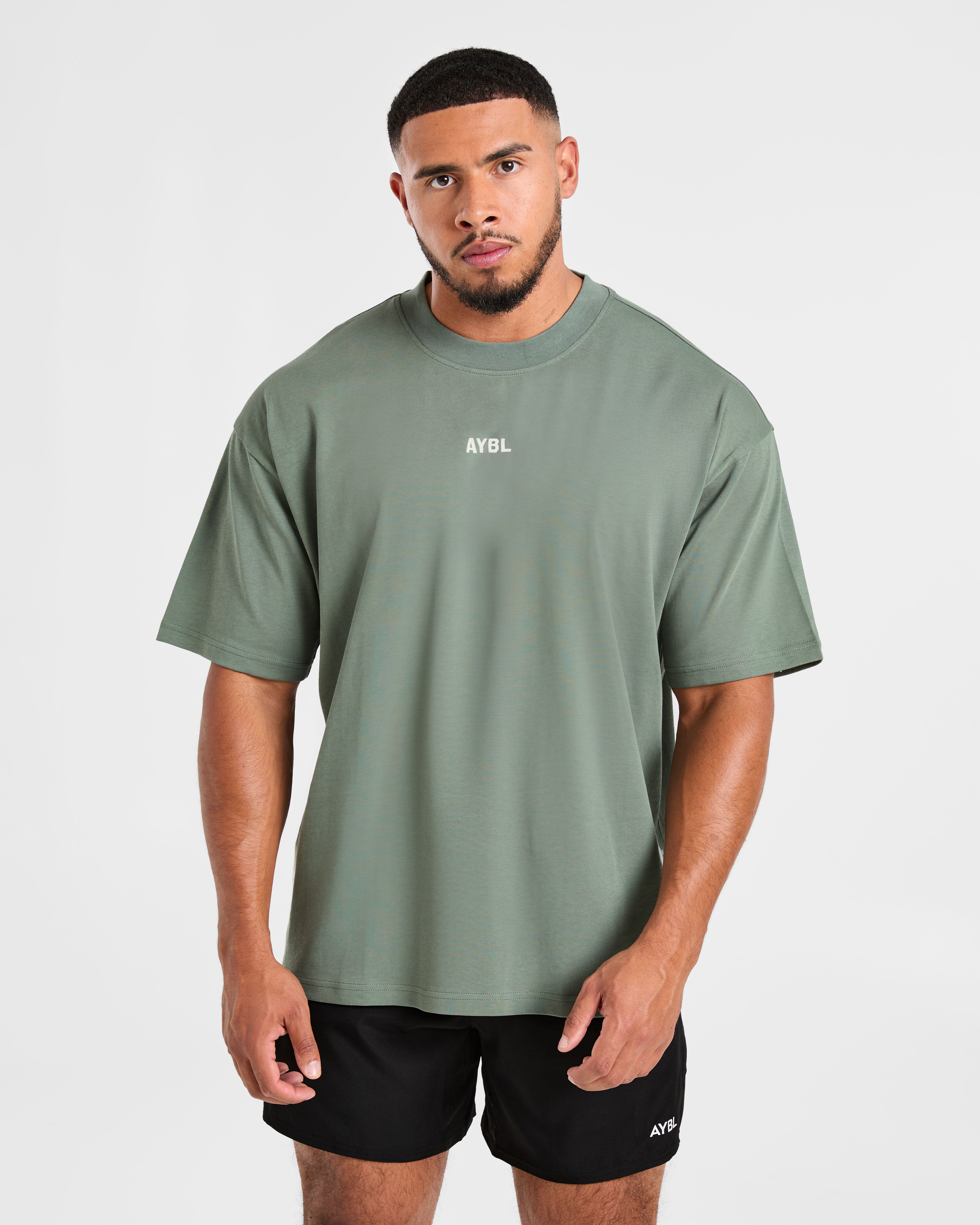 Cam Kissel x Persist Oversized T Shirt - Vintage Sage