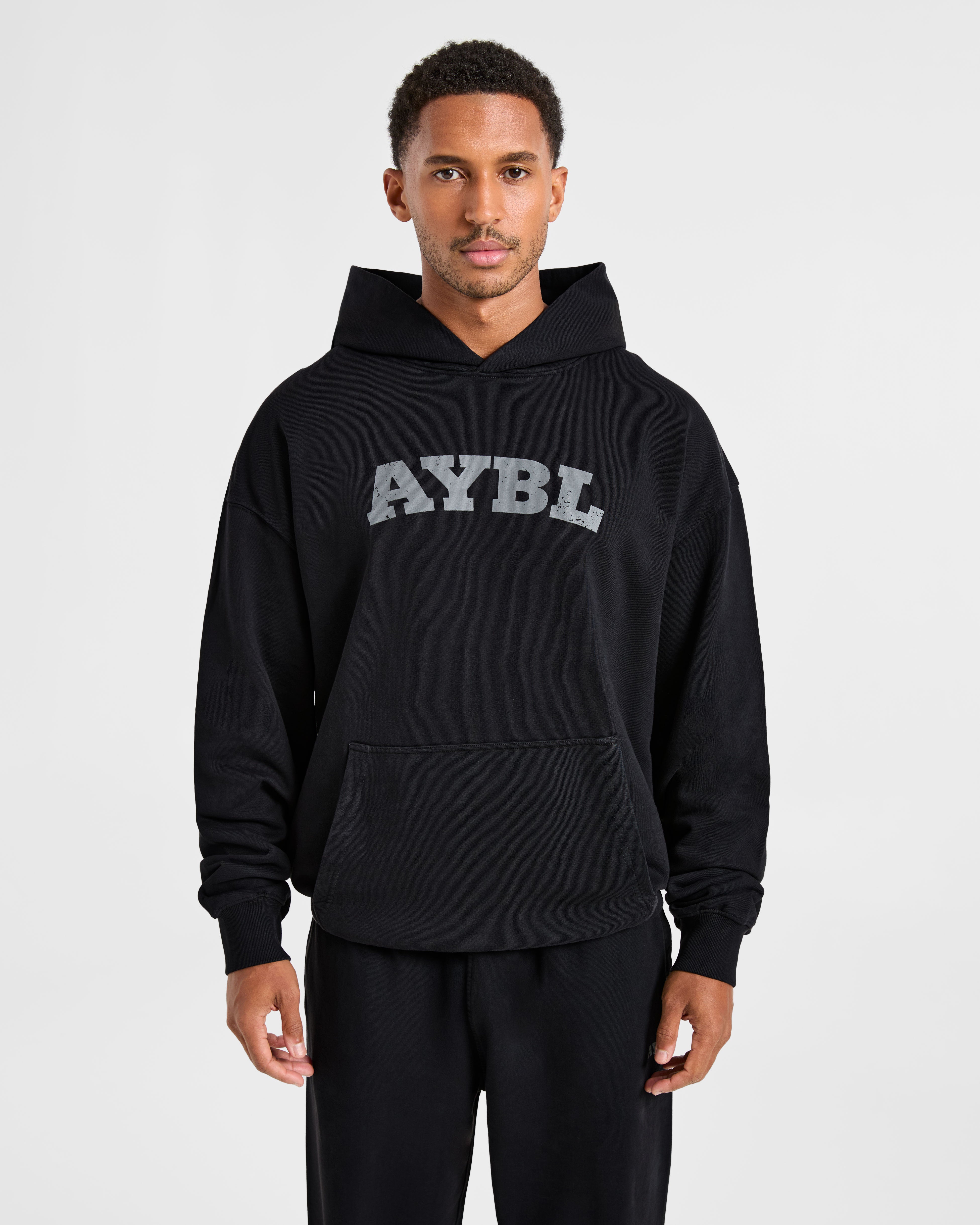 Elite Hoodie - Black/Charcoal