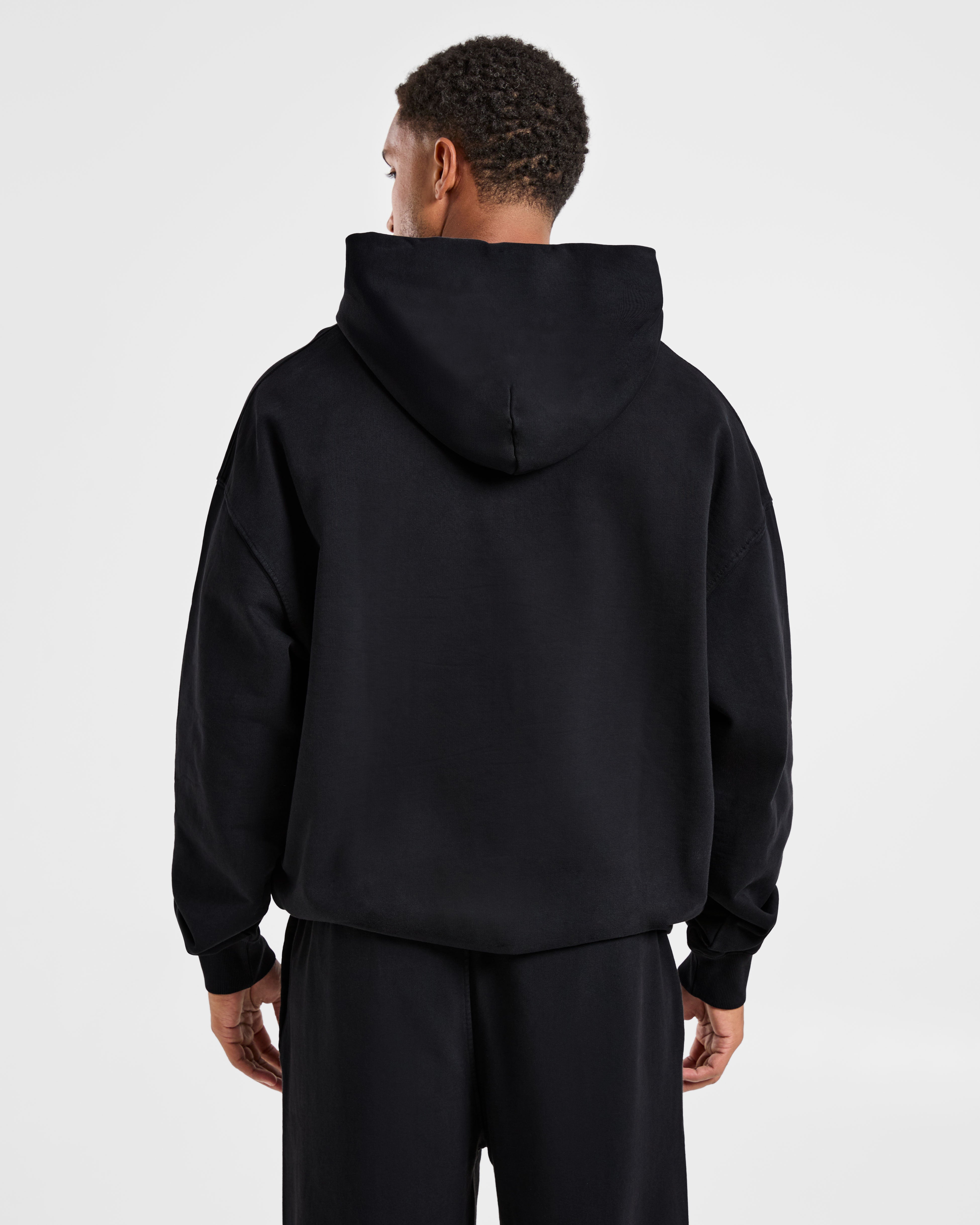 Elite Hoodie - Black/Charcoal