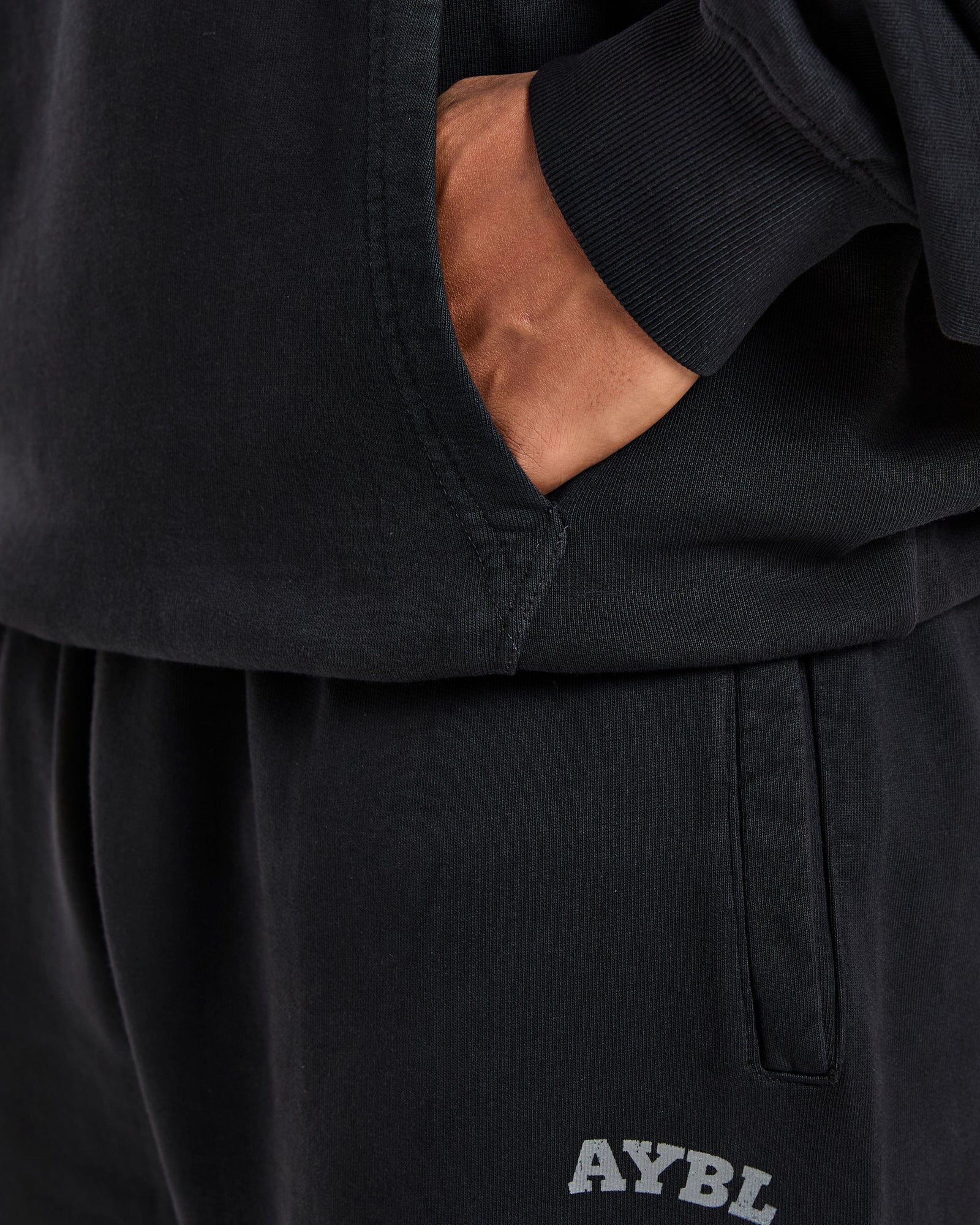 Elite Hoodie - Black/Charcoal