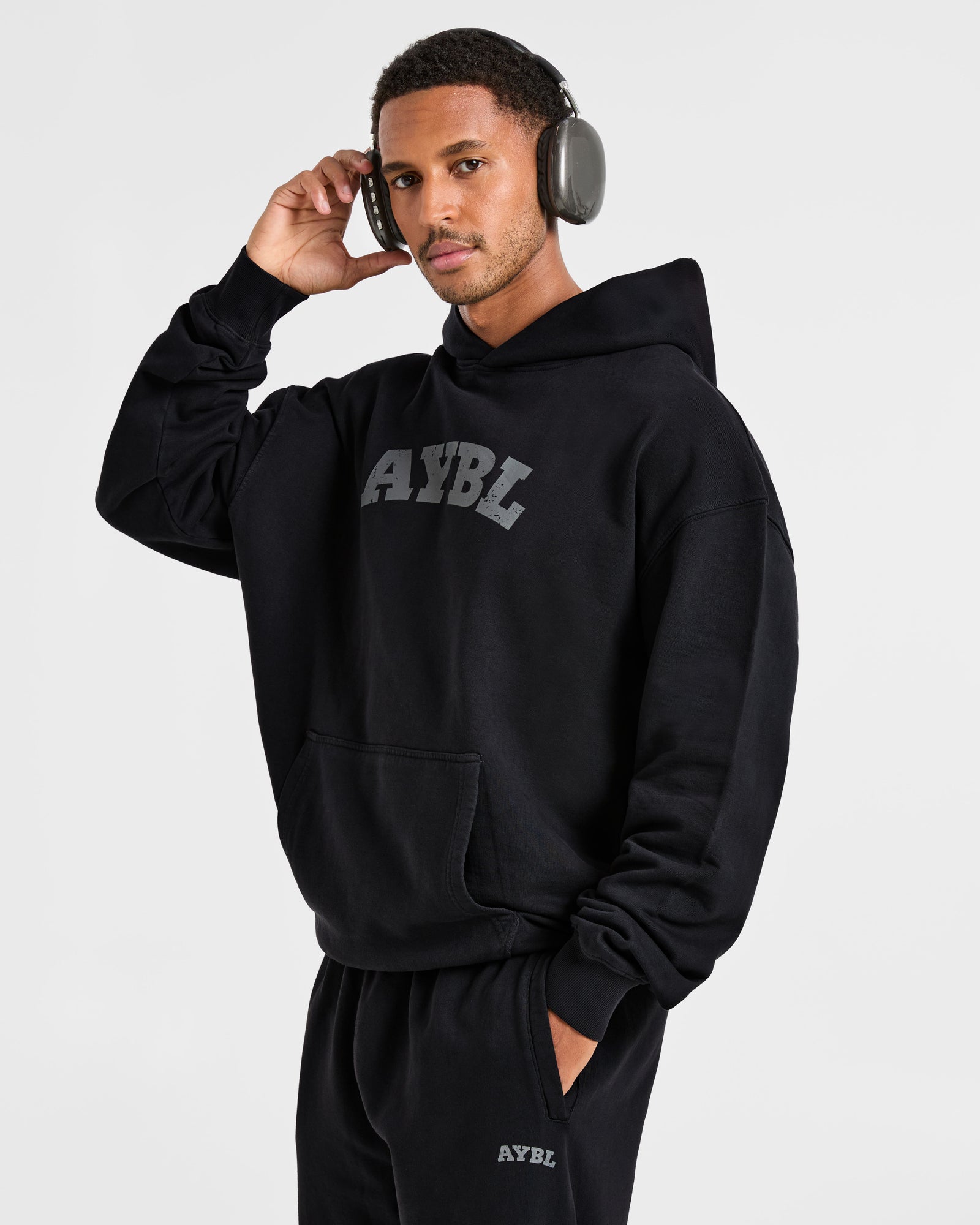 Elite Hoodie - Black/Charcoal