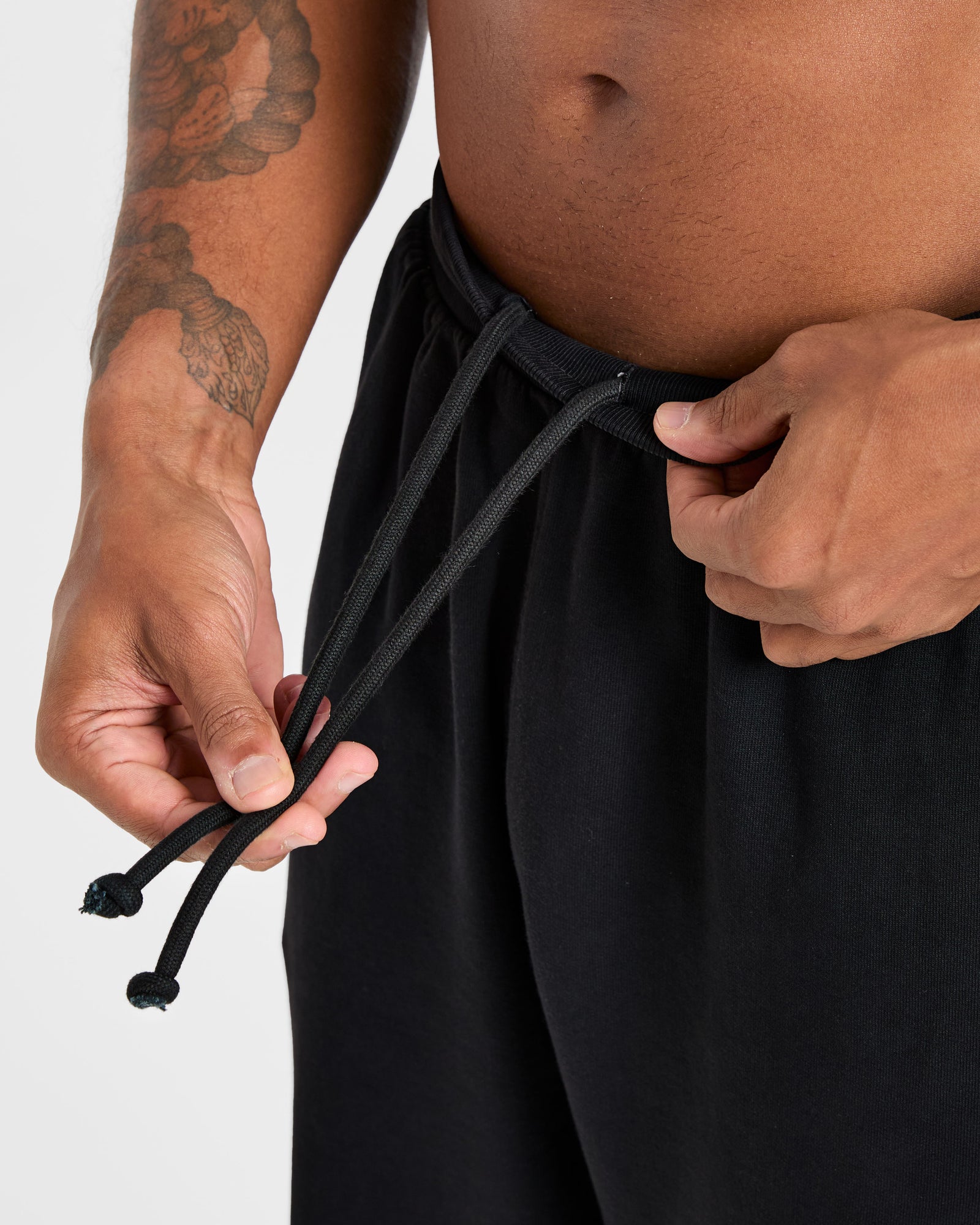 Elite Straight Leg Joggers - Black/Charcoal