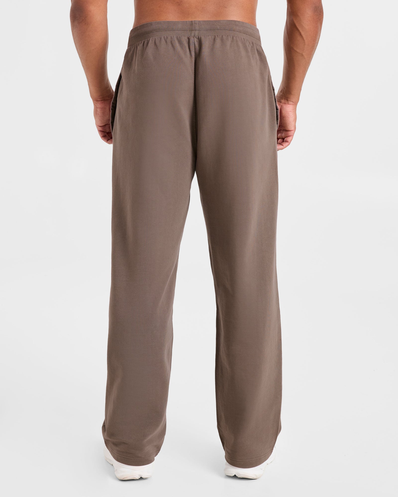 Elite Straight Leg Joggers - Umber Brown