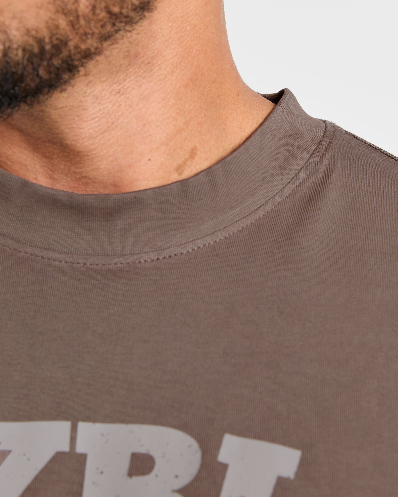 Elite Oversized T Shirt- Umber Brown