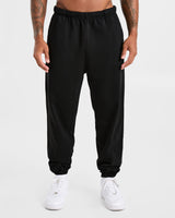 Lift Club Distressed Joggers - Black/Charcoal