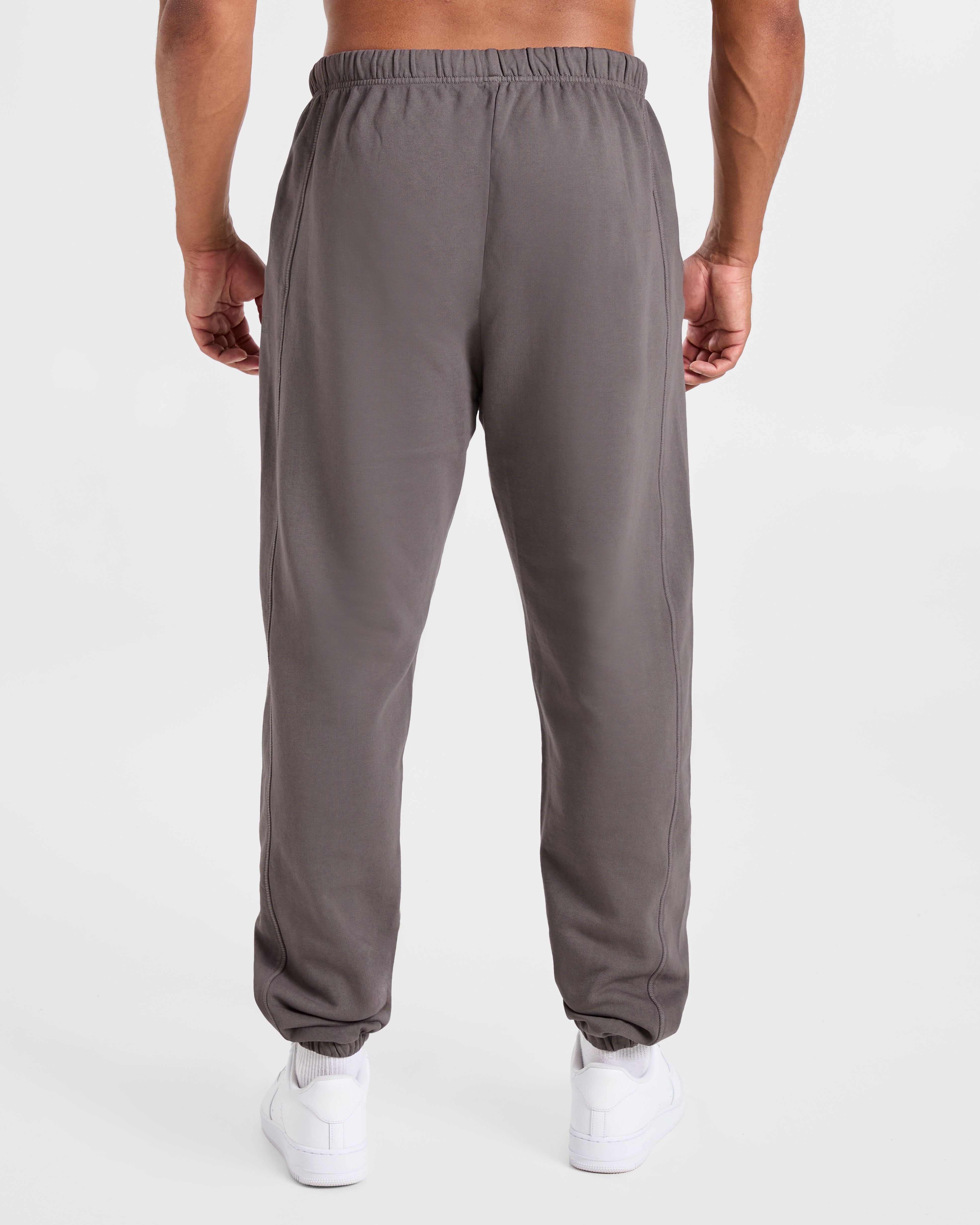 Lift Club Distressed Joggers - Charcoal