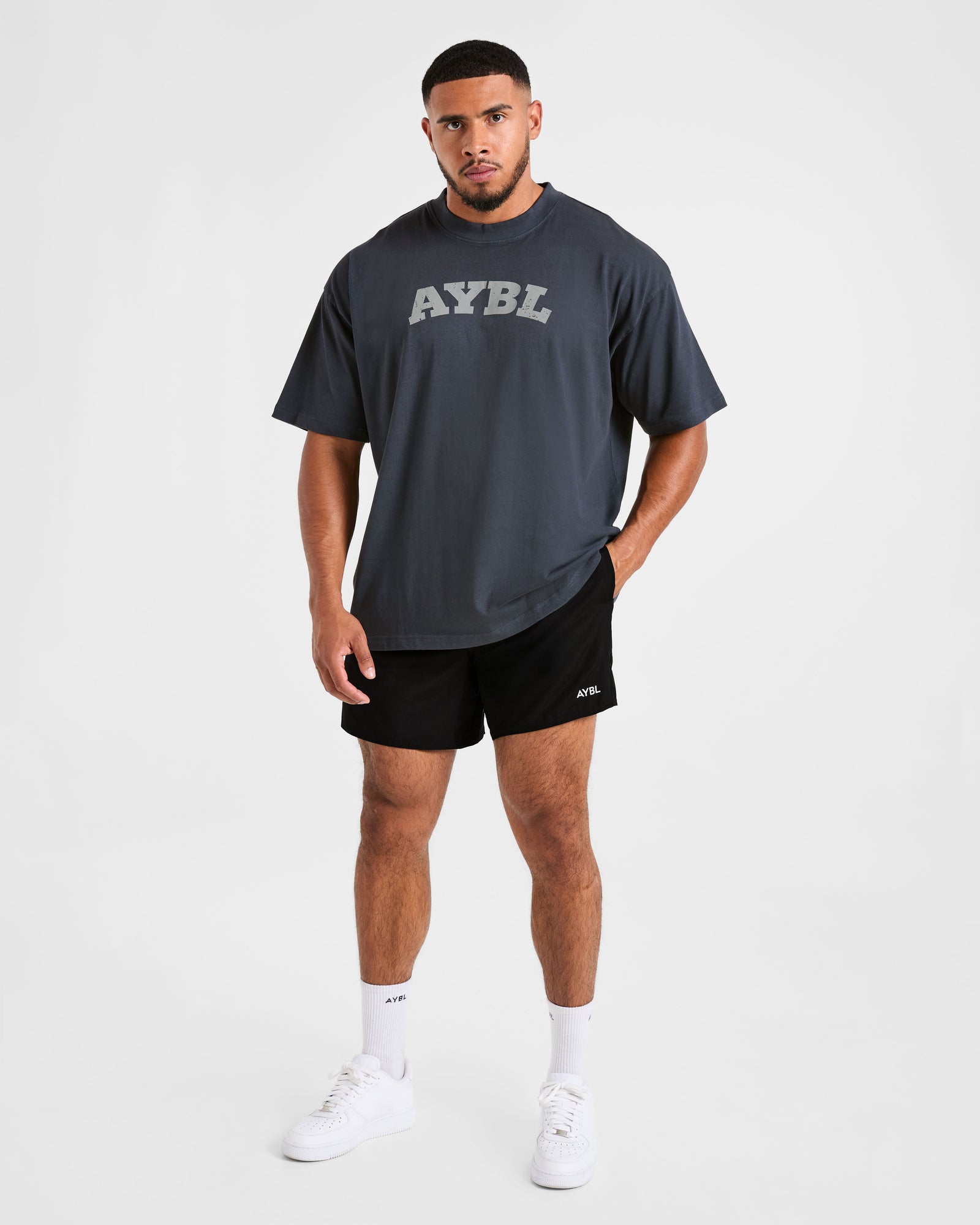 Elite Oversized T Shirt - Heavy Blue