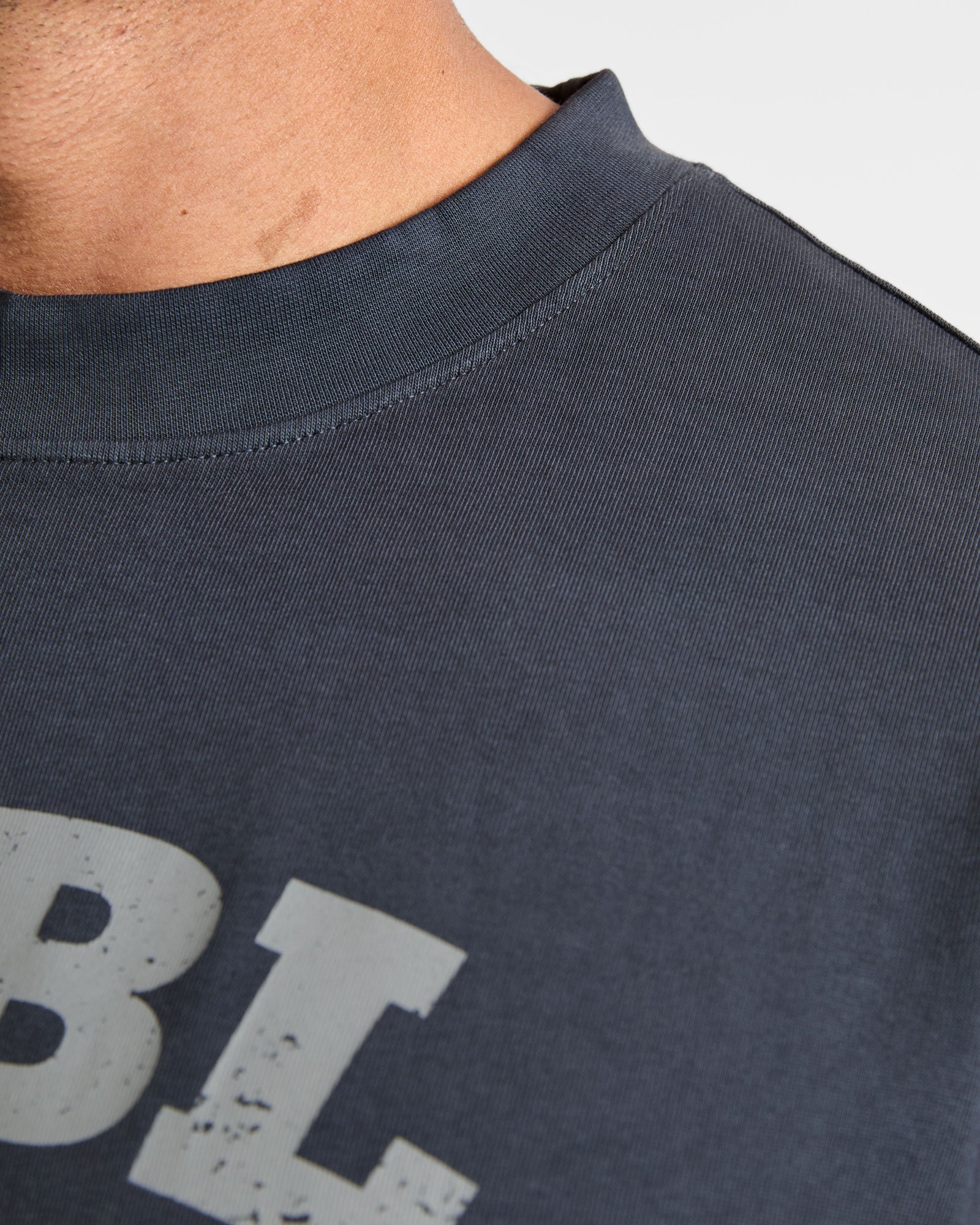 Elite Oversized T Shirt - Heavy Blue