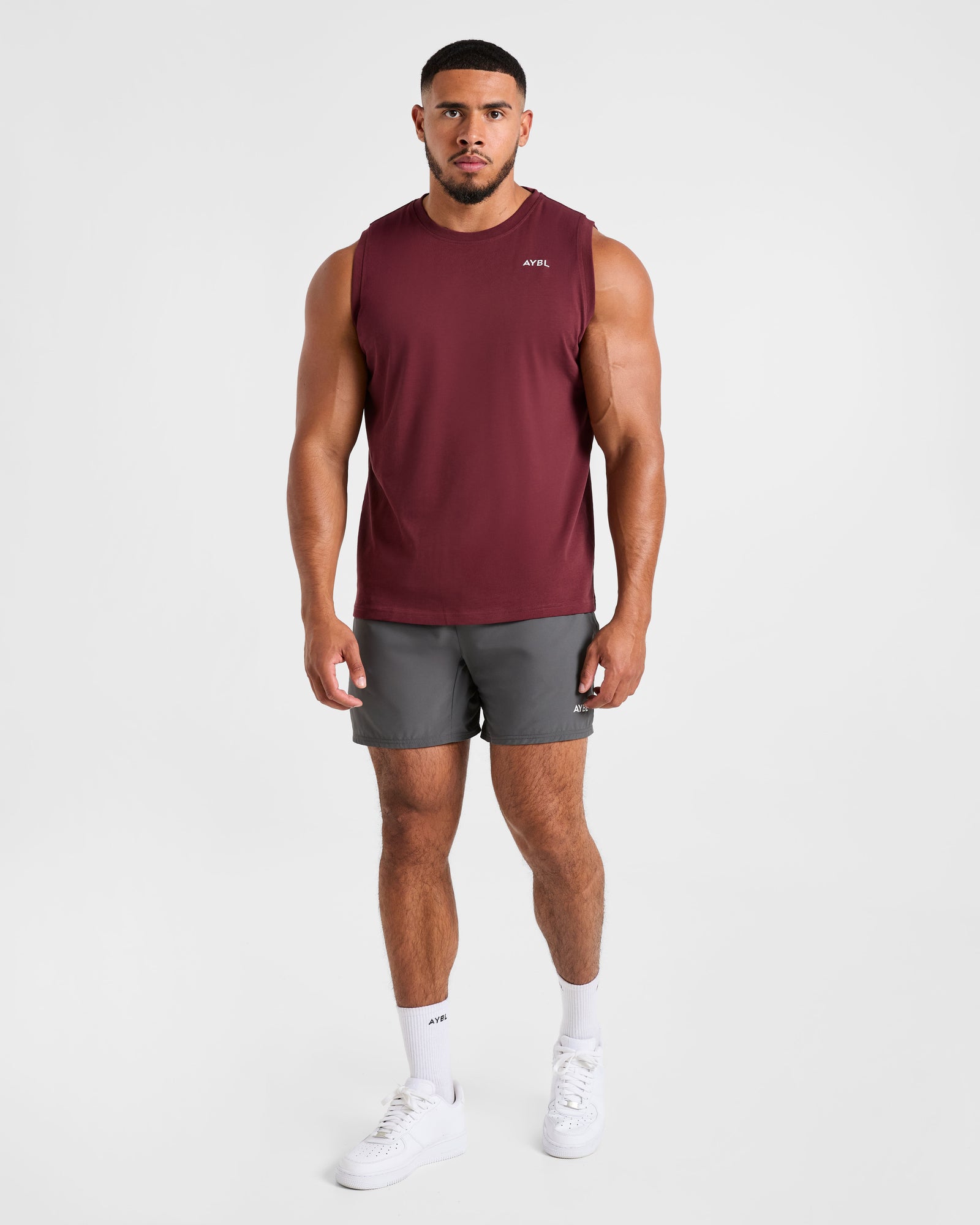 Essential Tank - Port Red
