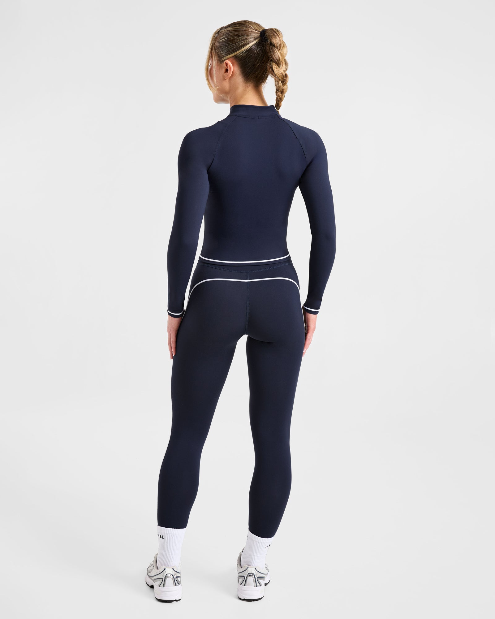 Form Zip Up Jacket - Muted Navy