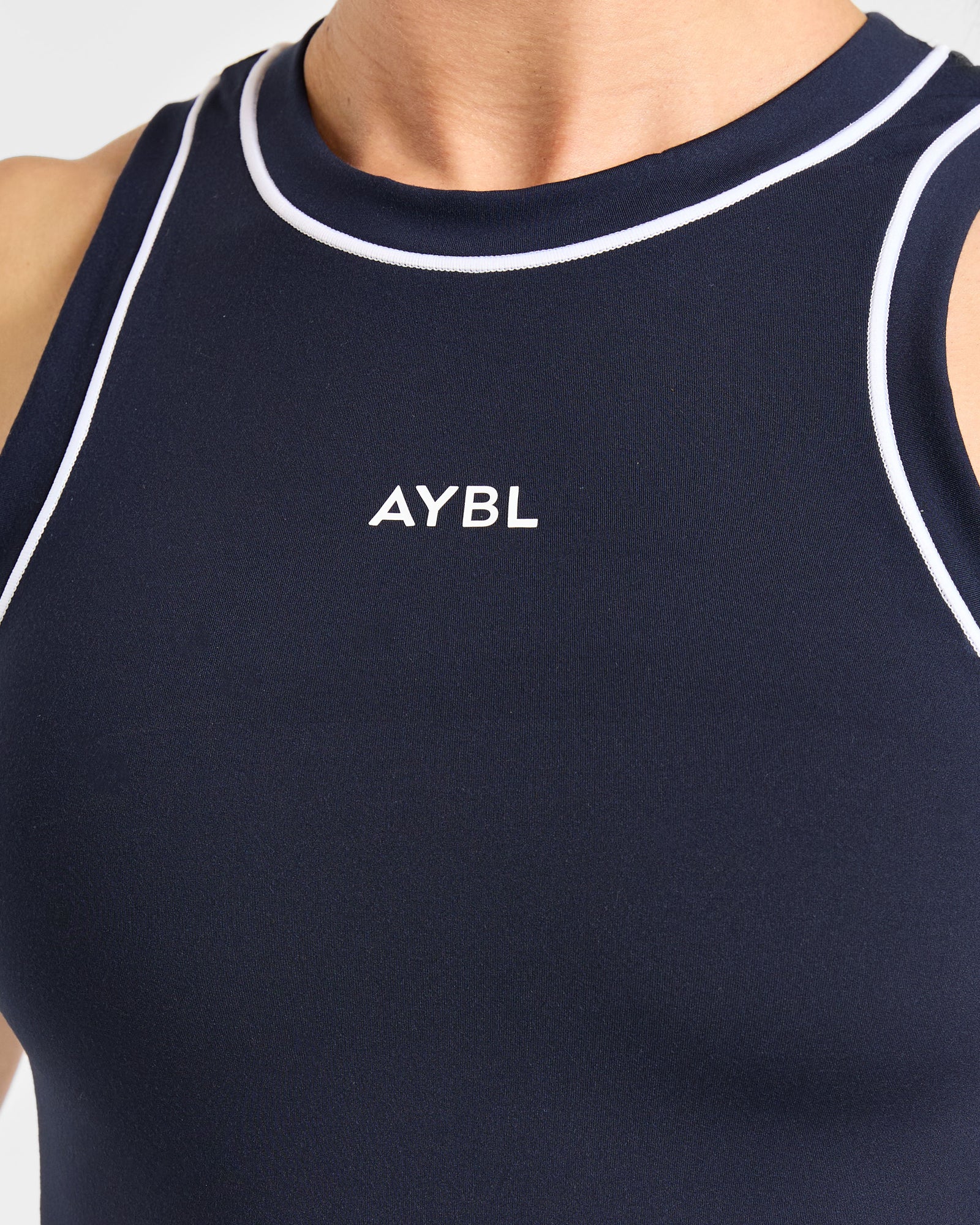 Form Tank Top - Muted Navy