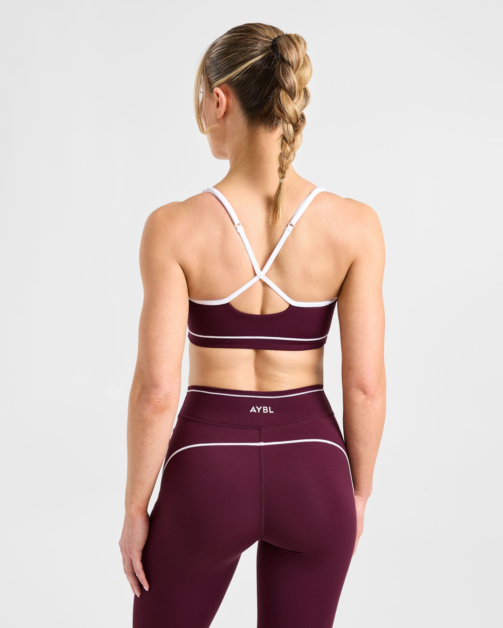 Form Sports Bra - Deep Mulberry