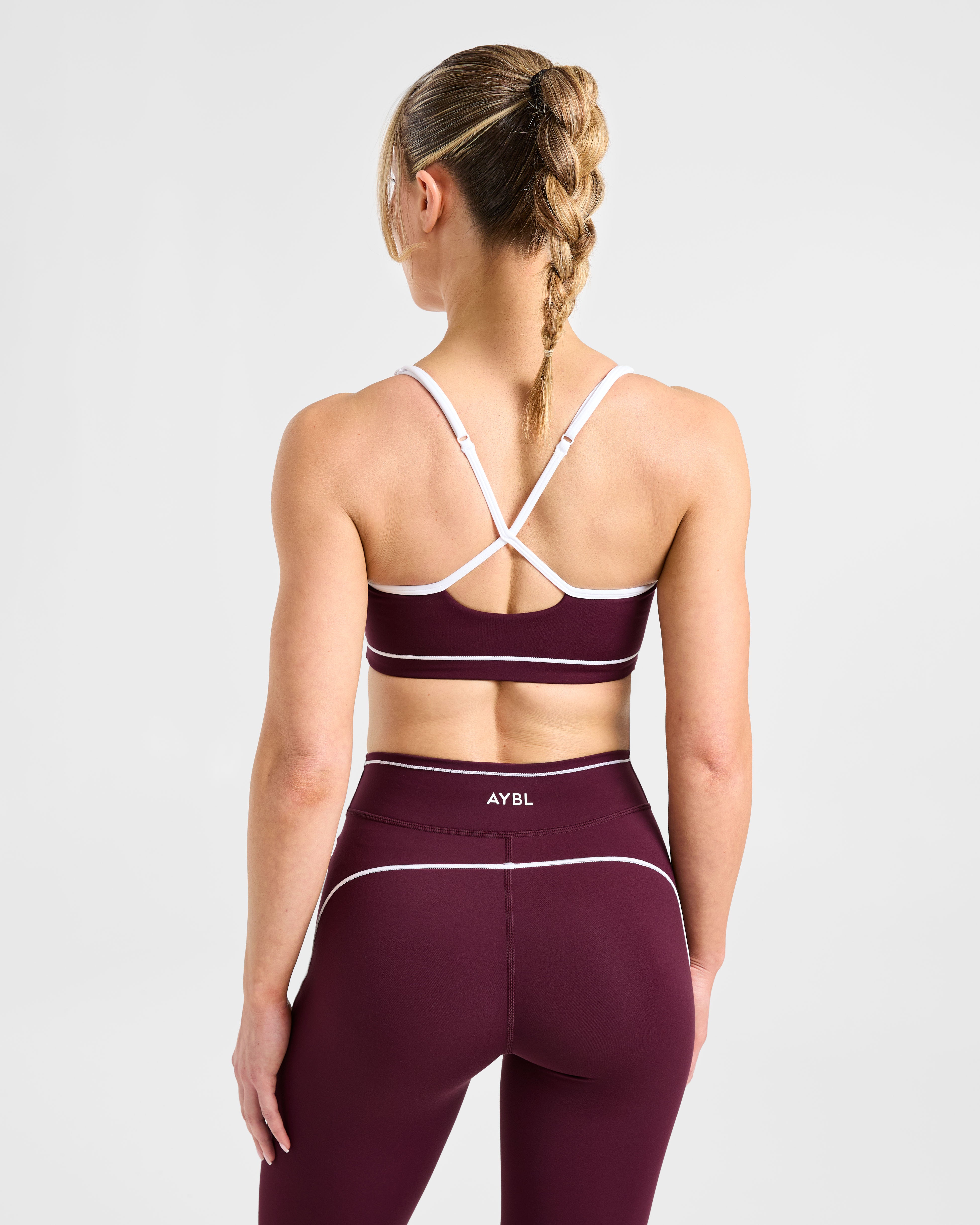 Form Sports Bra - Deep Mulberry