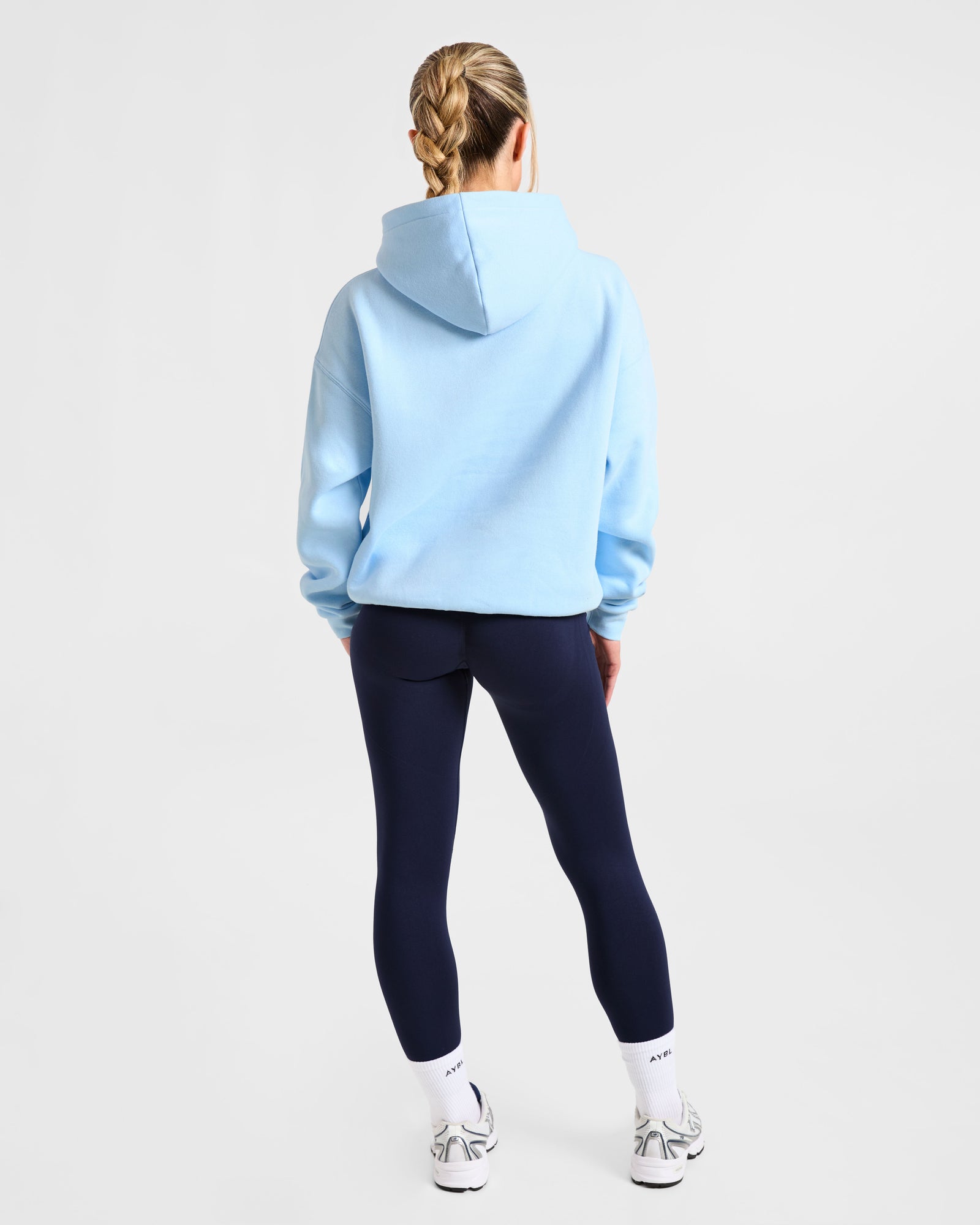 JD Varsity 2.0 Oversized Hoodie - Pastel Blue (Copy)