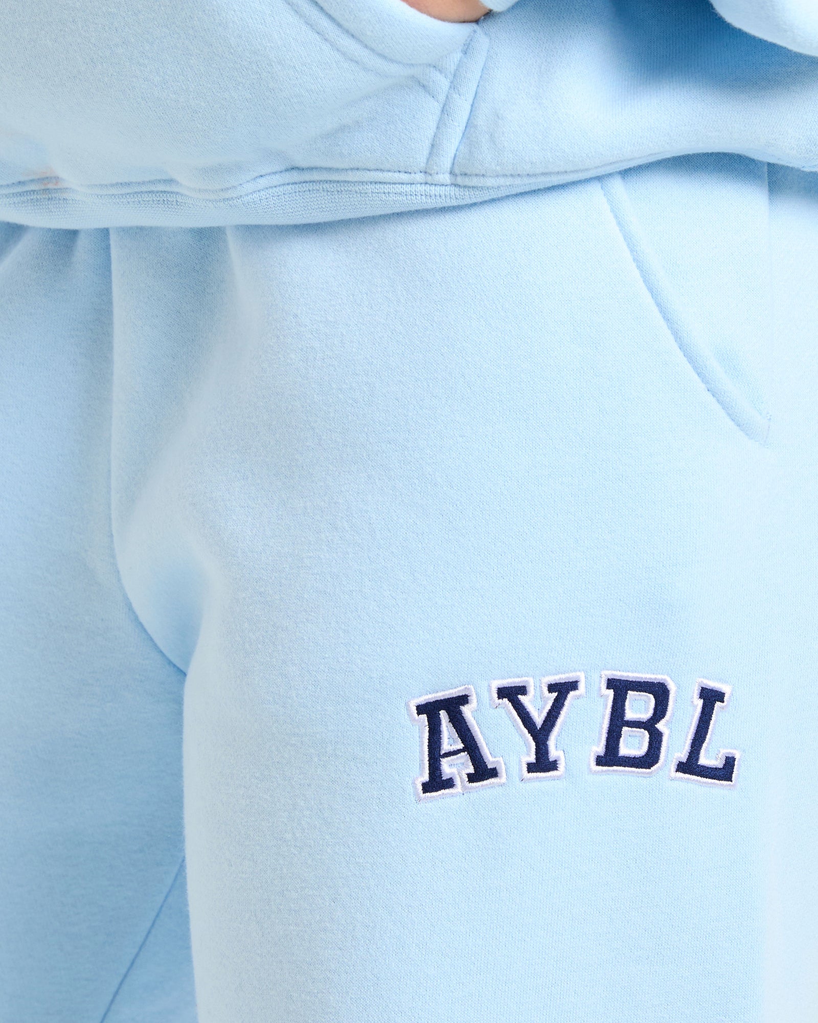 Varsity 2.0 Oversized Straight Leg Joggers - Blue/Navy