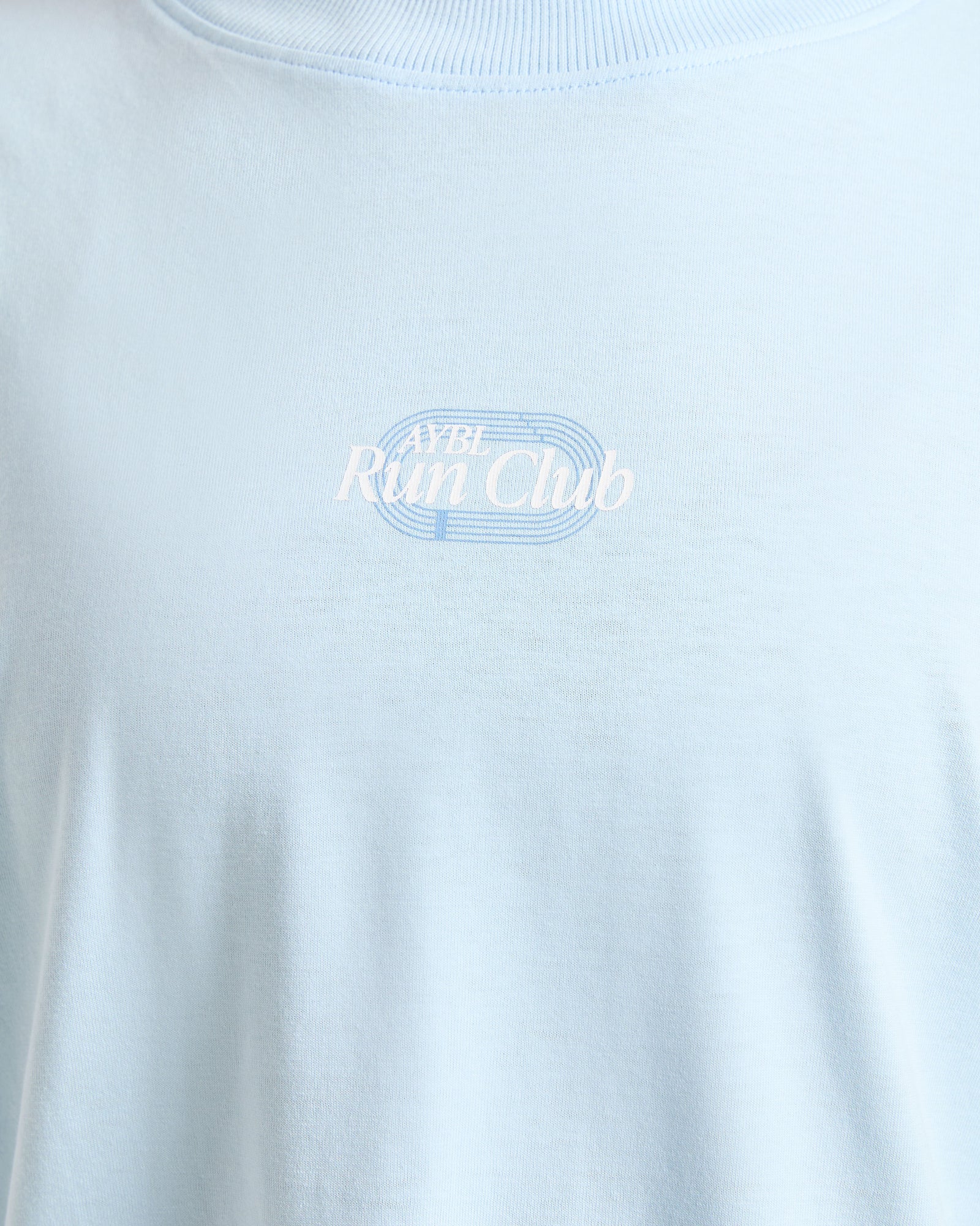 Run Club Oversized T Shirt - Blue