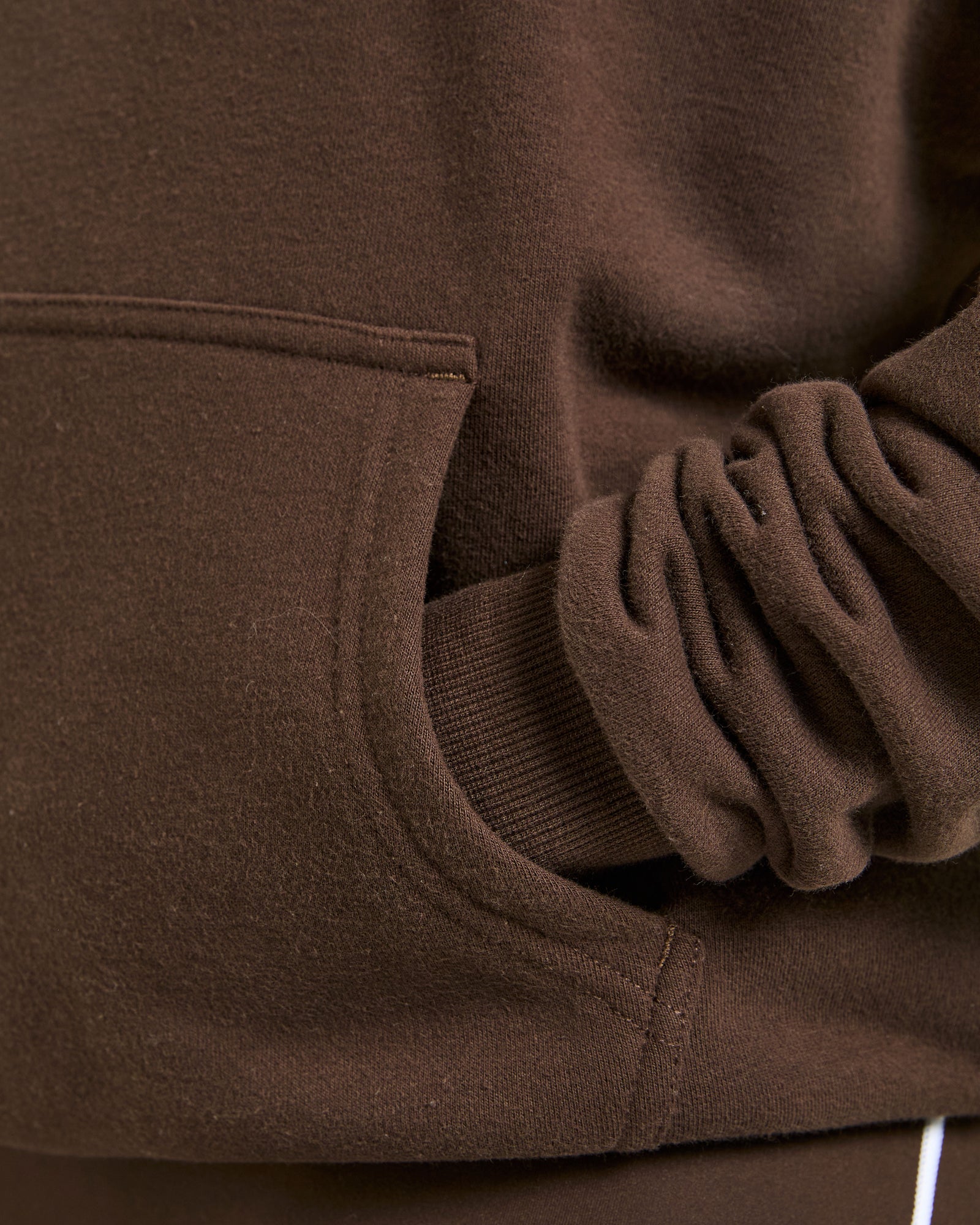 JD Form Oversized Hoodie - Coffee Brown