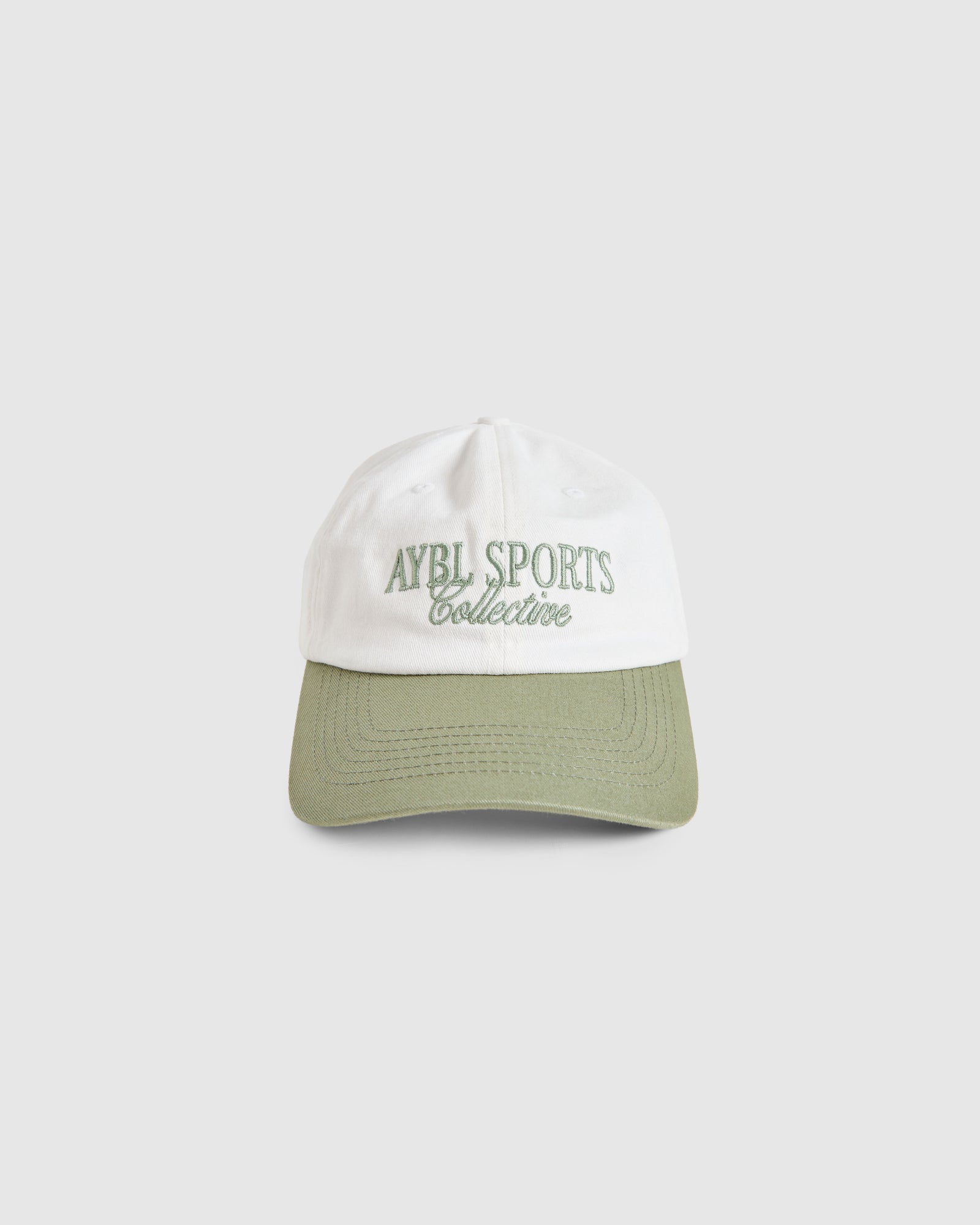 Sports Collective Cap - Off White/Green