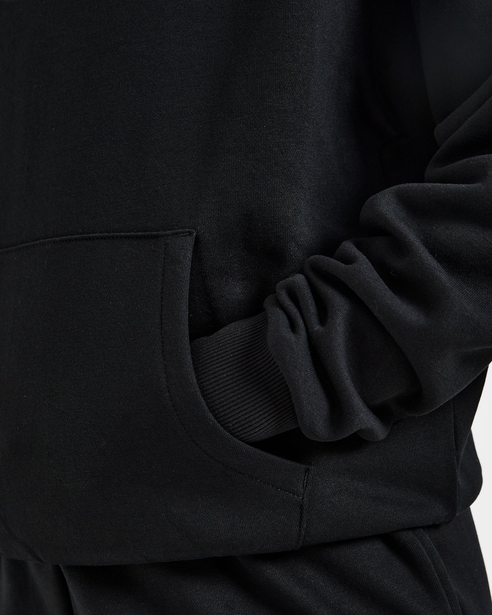 Lifestyle Oversized Hoodie - Black