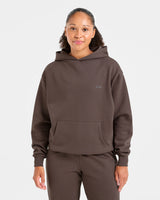 Lifestyle Oversized Hoodie - Umber Brown