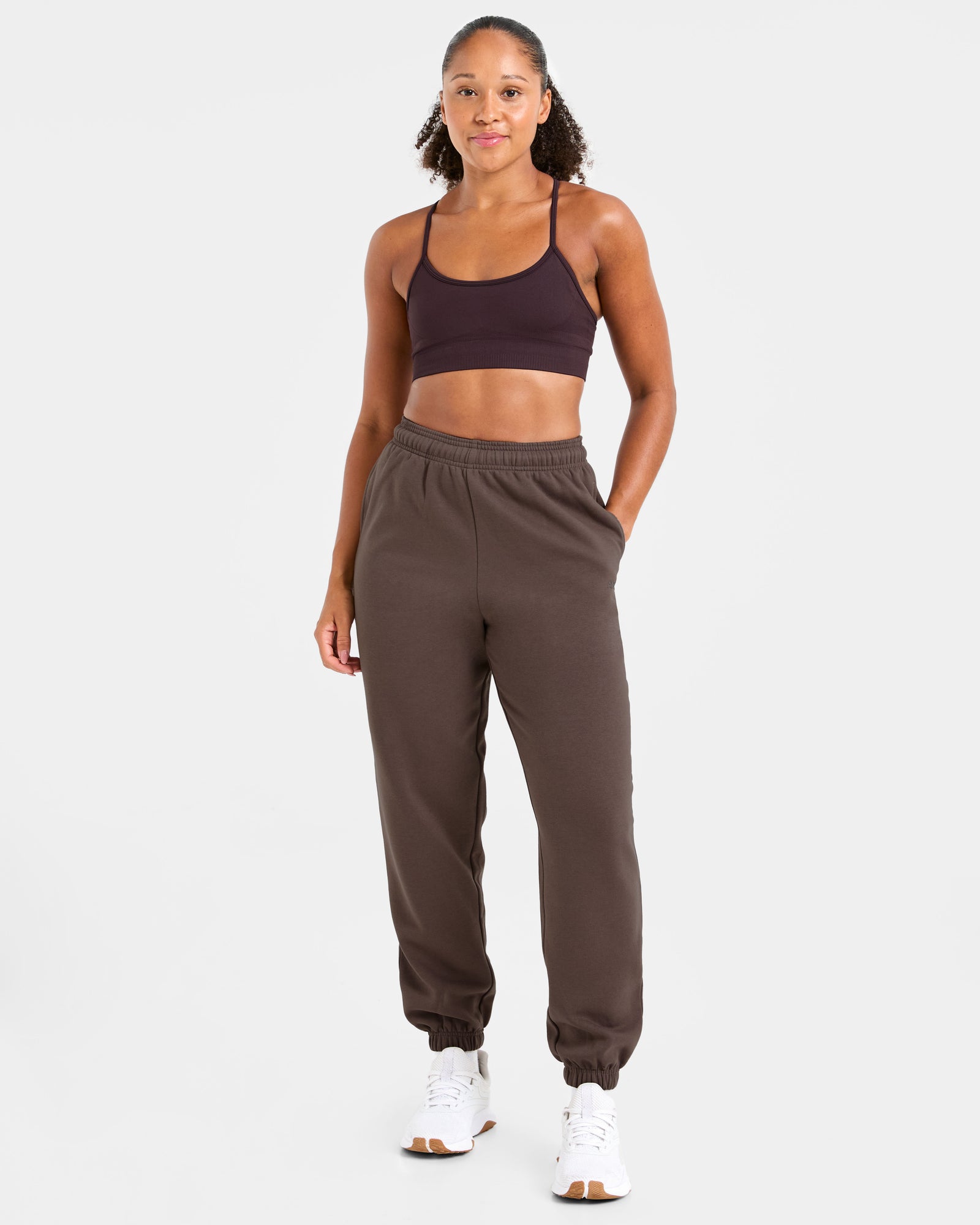 Lifestyle Oversized Joggers - Umber Brown