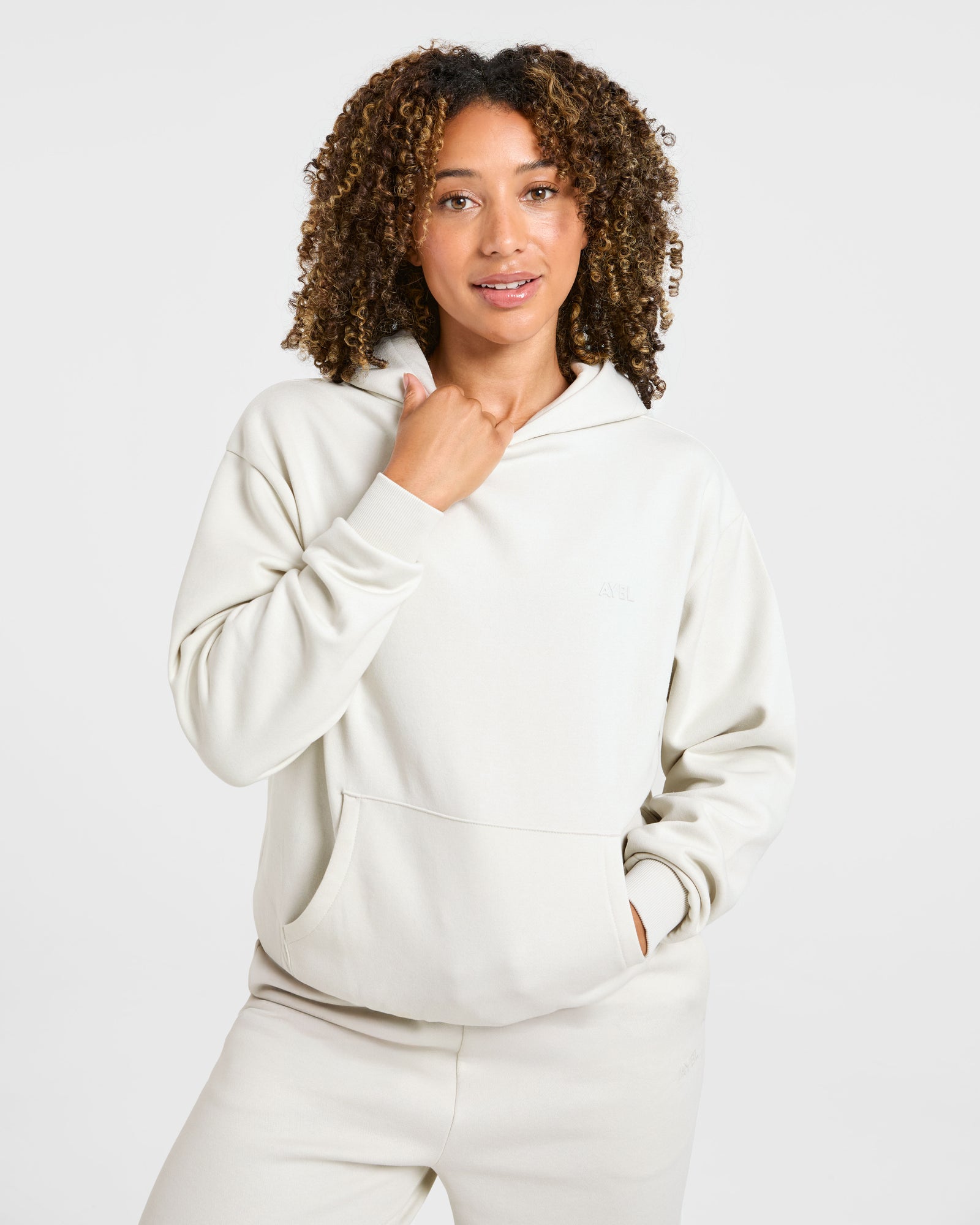 Lifestyle Oversized Hoodie - Off-White