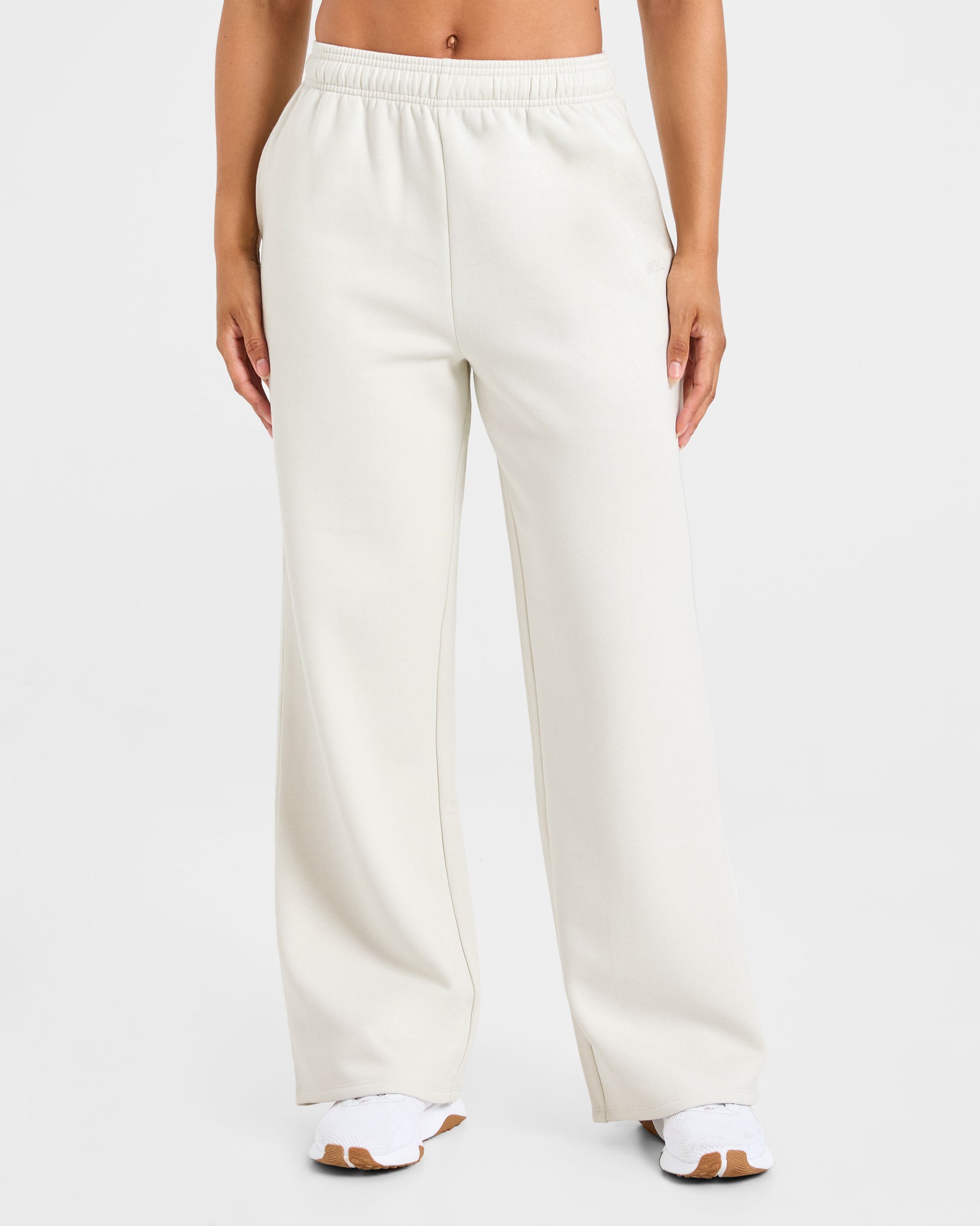 Lifestyle Oversized Straight Leg Joggers - Off-White