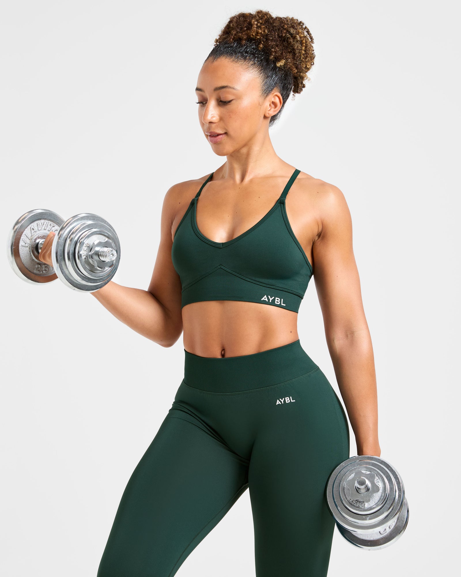 Adapt Seamless Sports Bra - Deep Forest