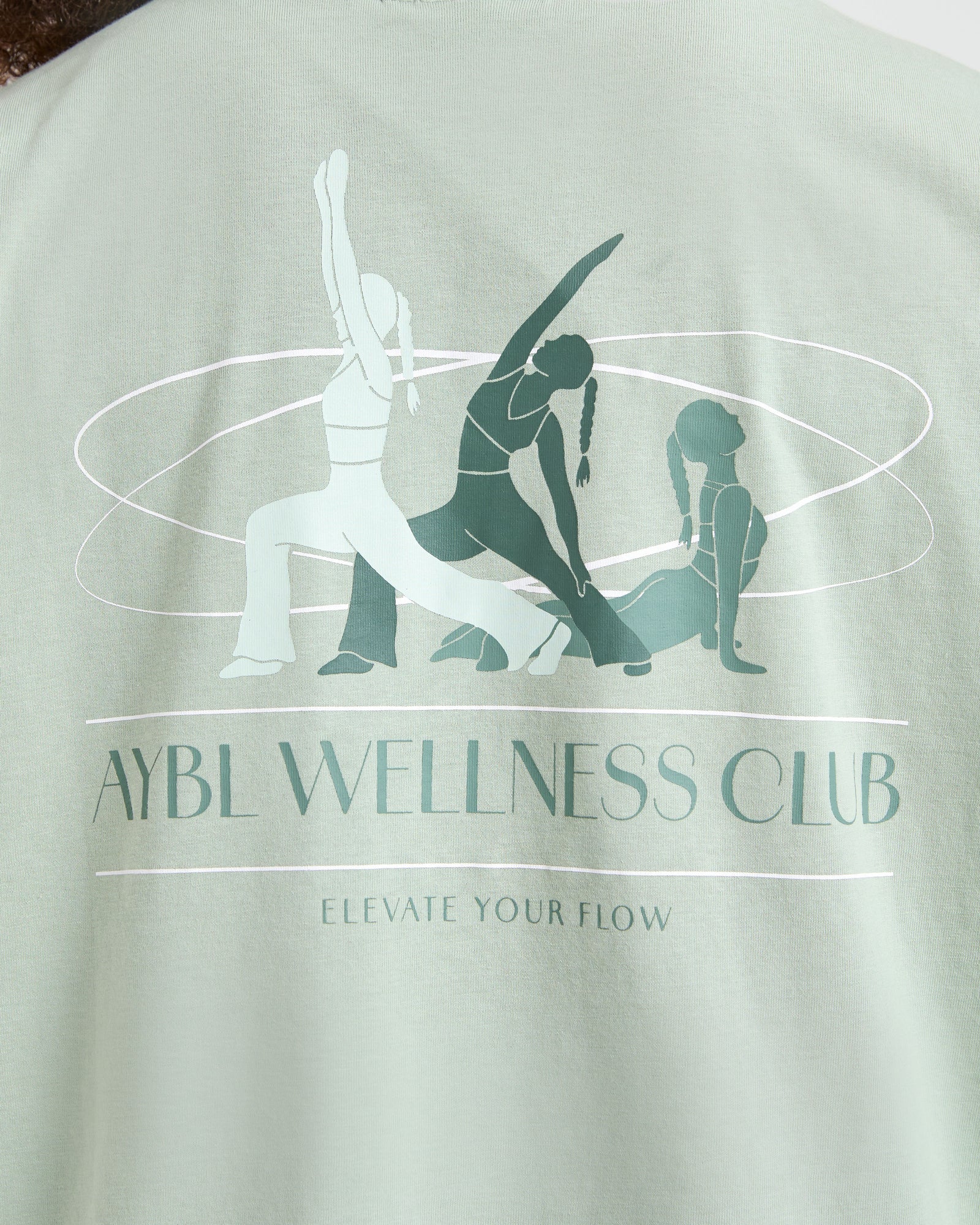AYBL Wellness Oversized T Shirt - Green