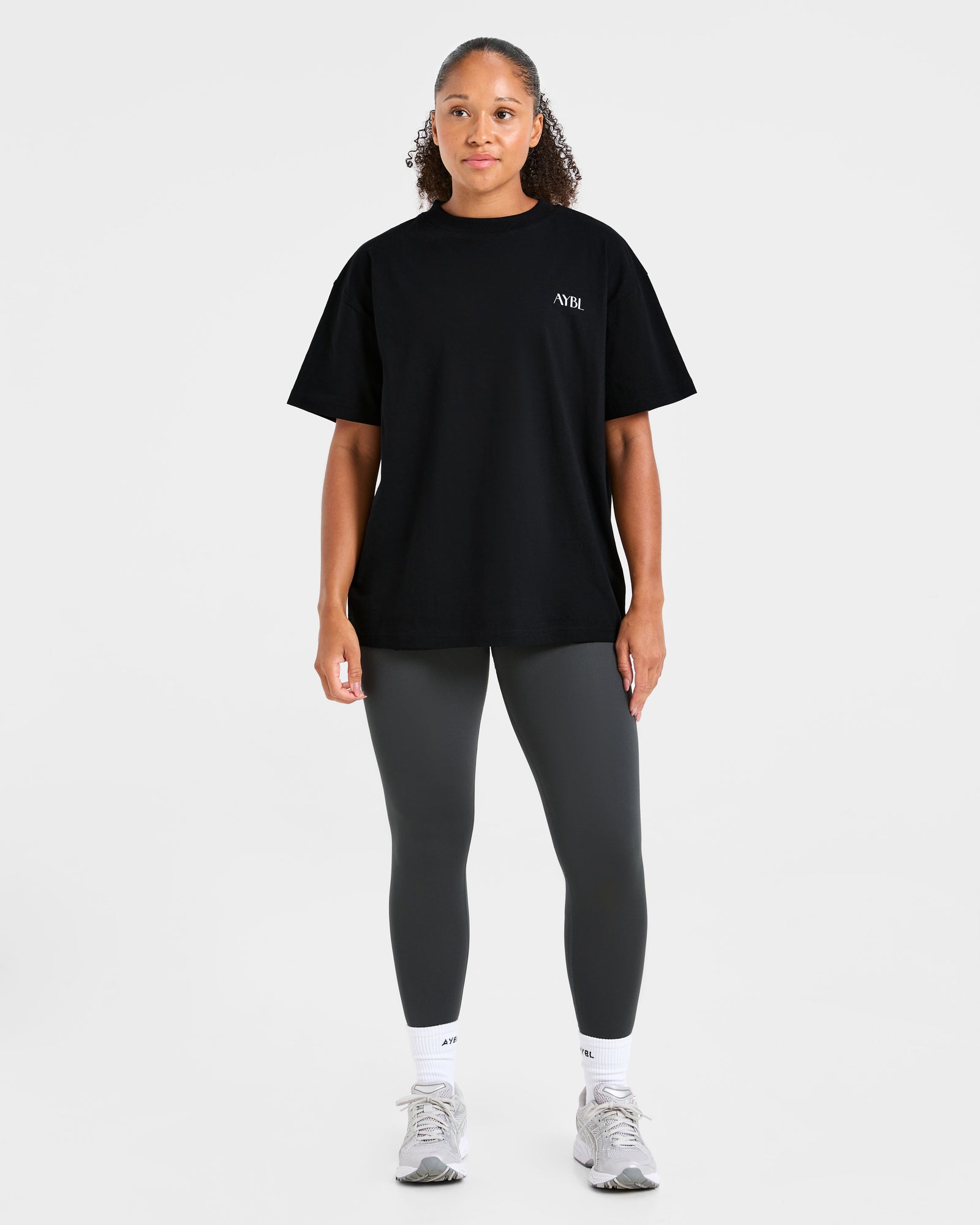 AYBL Wellness Oversized T Shirt - Black
