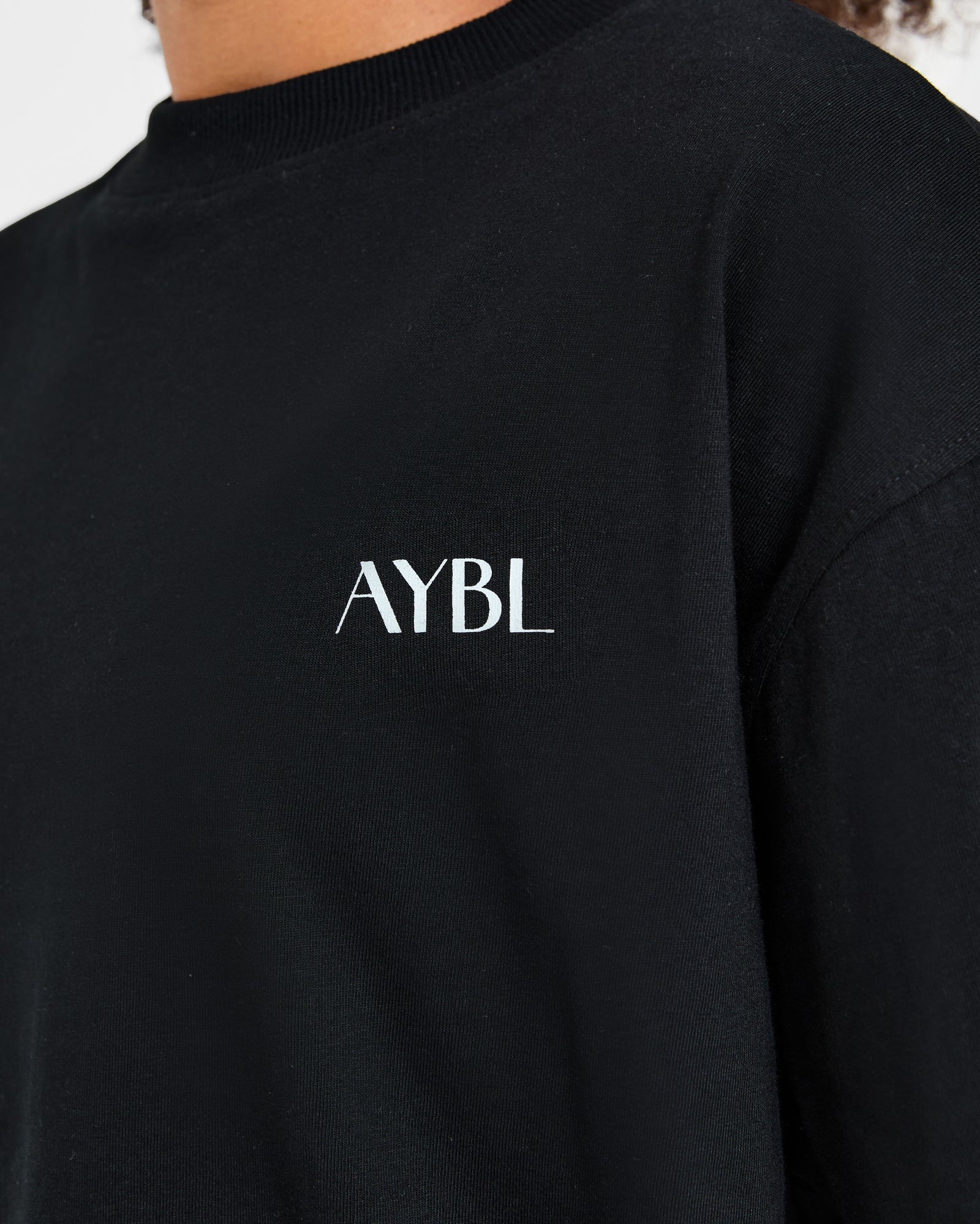 AYBL Wellness Oversized T Shirt - Black
