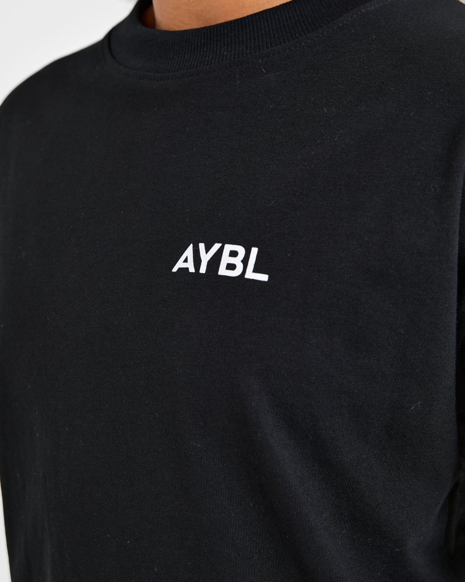 Lift Graphic Oversized T Shirt - Black