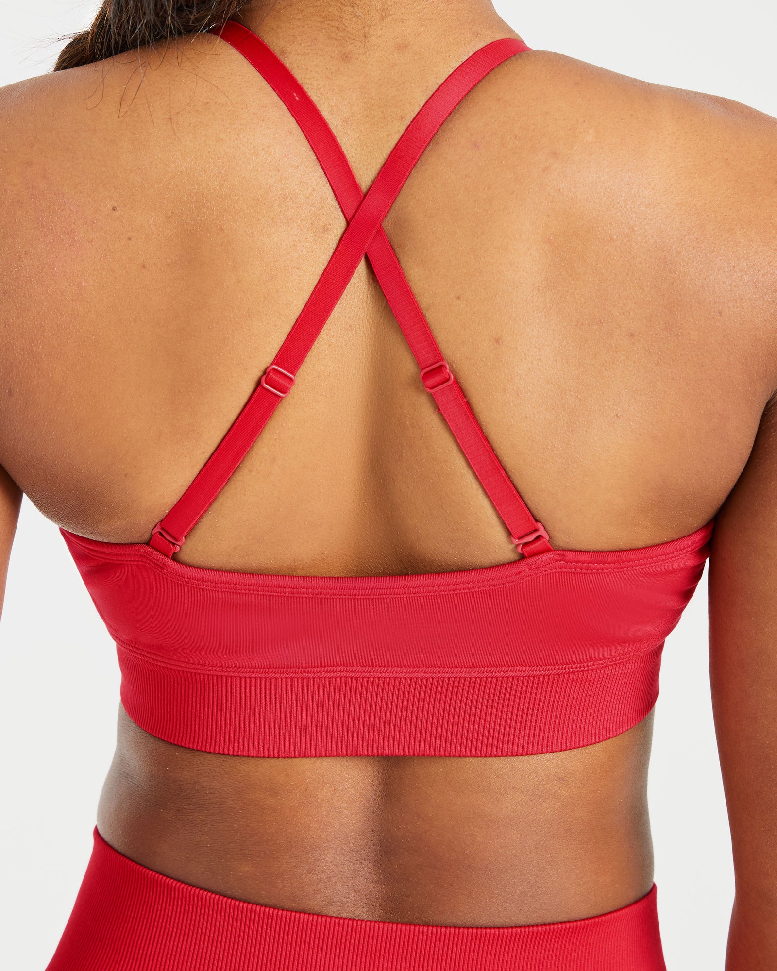 Adapt Seamless Sports Bra - Salsa Red