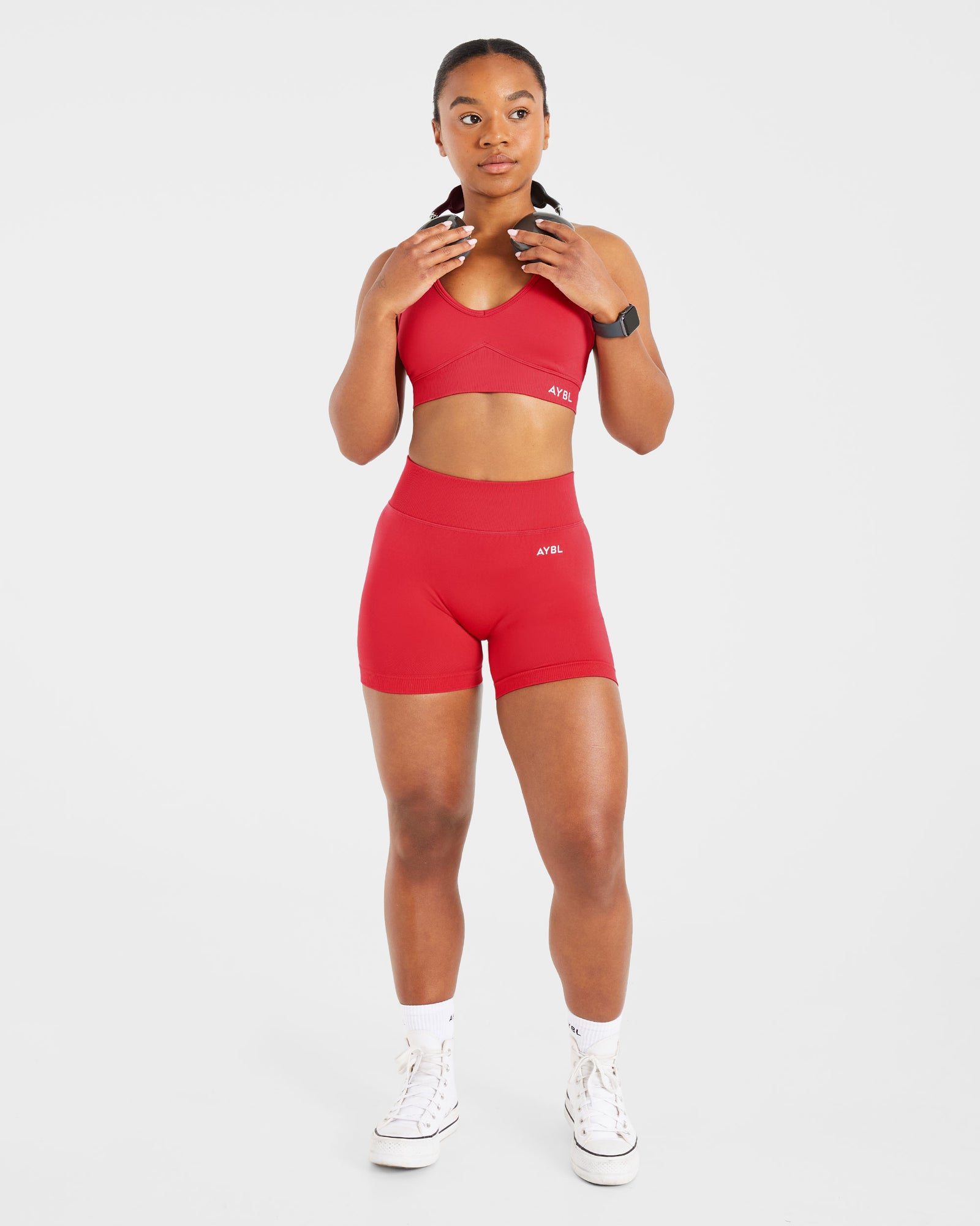 Adapt Seamless Sports Bra - Salsa Red