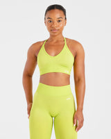 Adapt Seamless Sports Bra - Lime Green