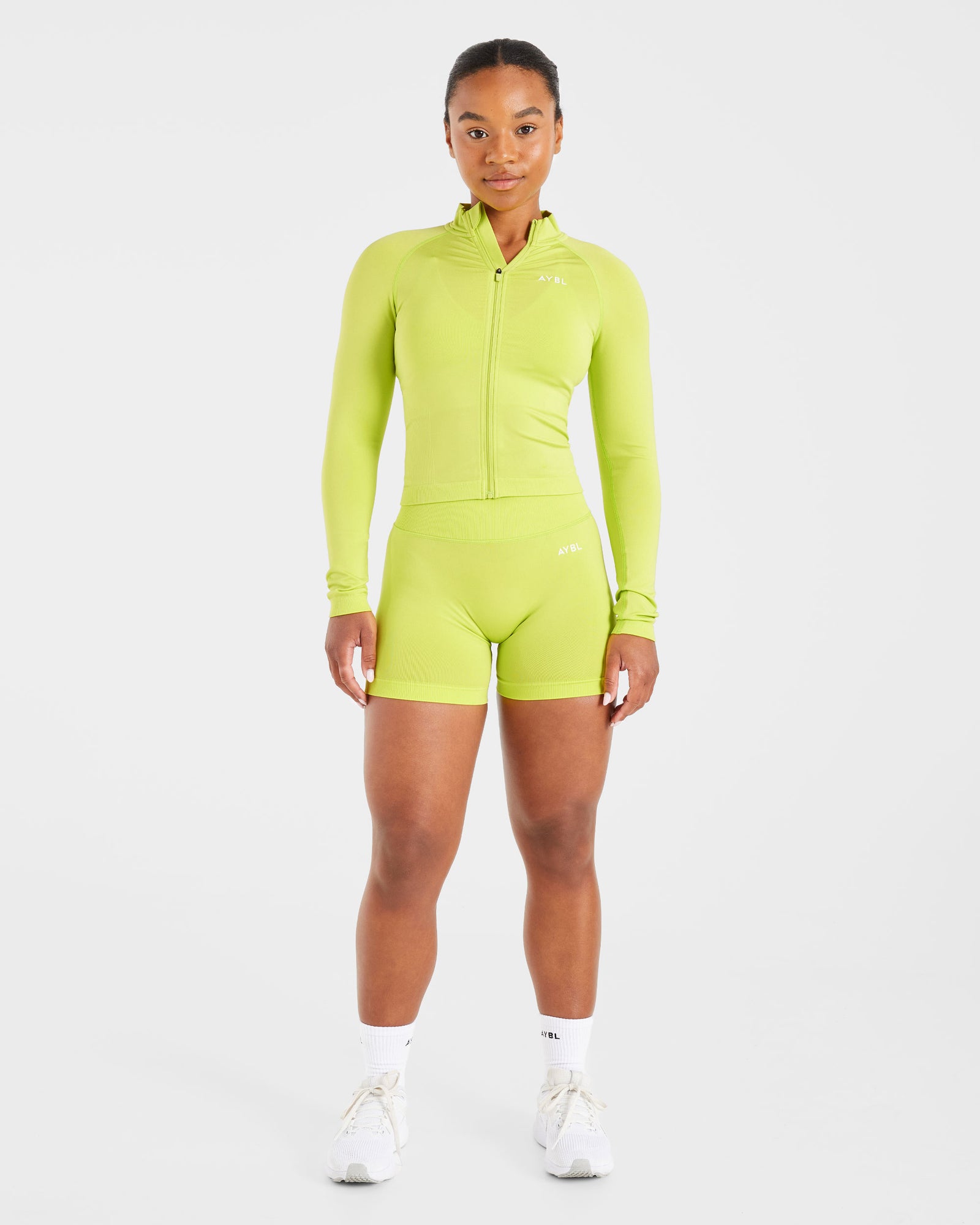 Adapt Seamless Jacket - Lime Green