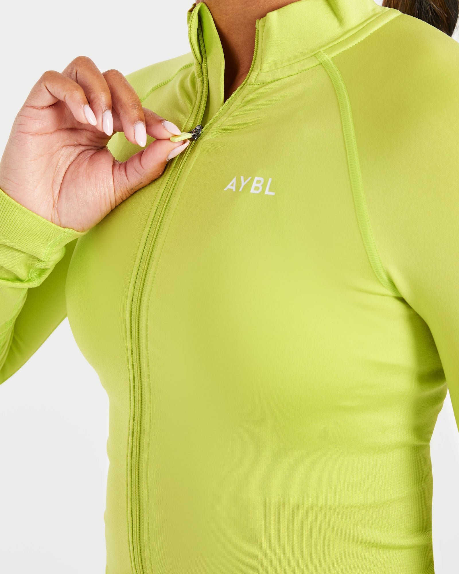 Adapt Seamless Jacket - Lime Green