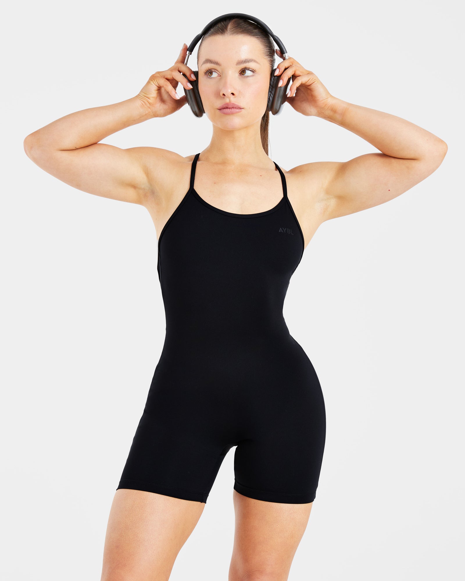 Sculpt Backless All In One - Black