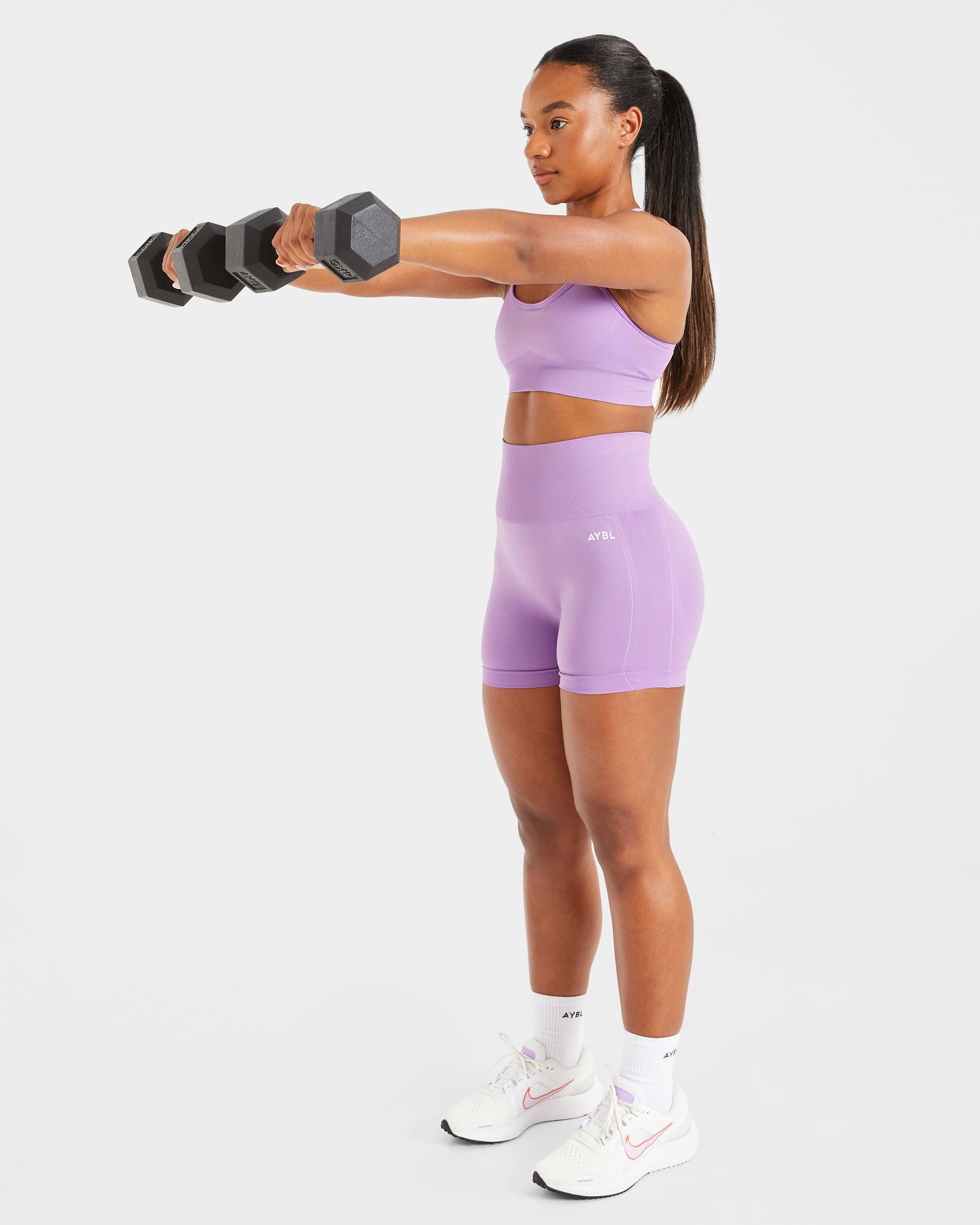 Empower Seamless Shorts - Purple