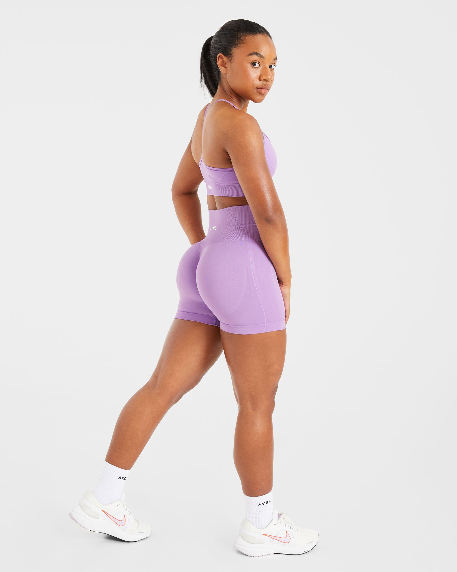Empower Seamless Shorts - Purple