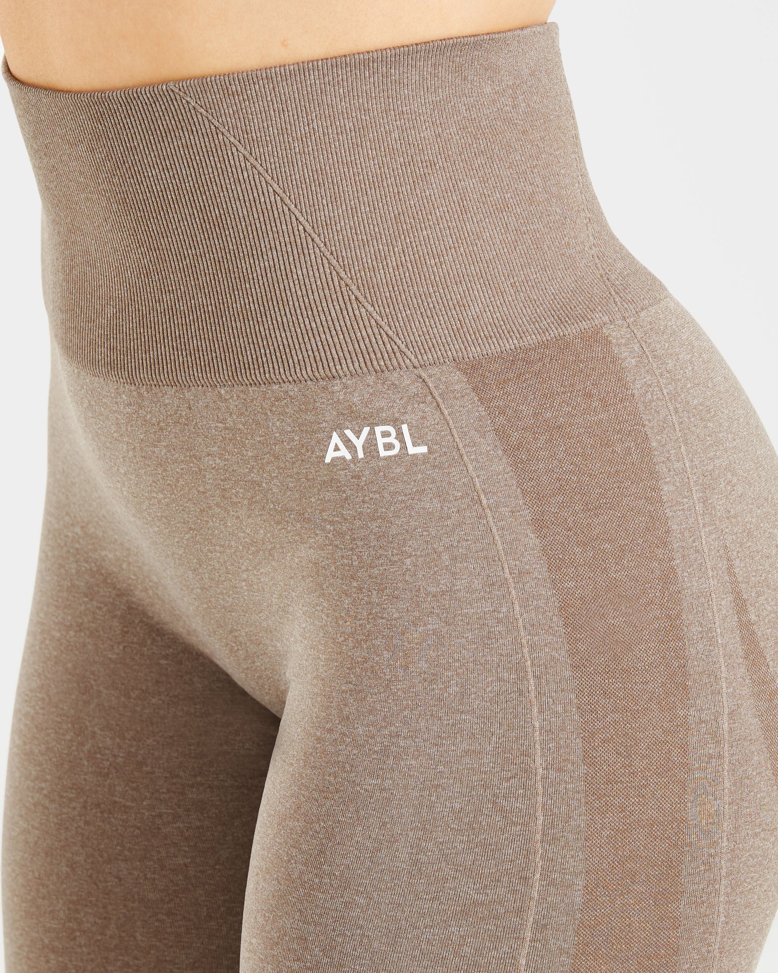 Empower Seamless Leggings - Taupe Marl