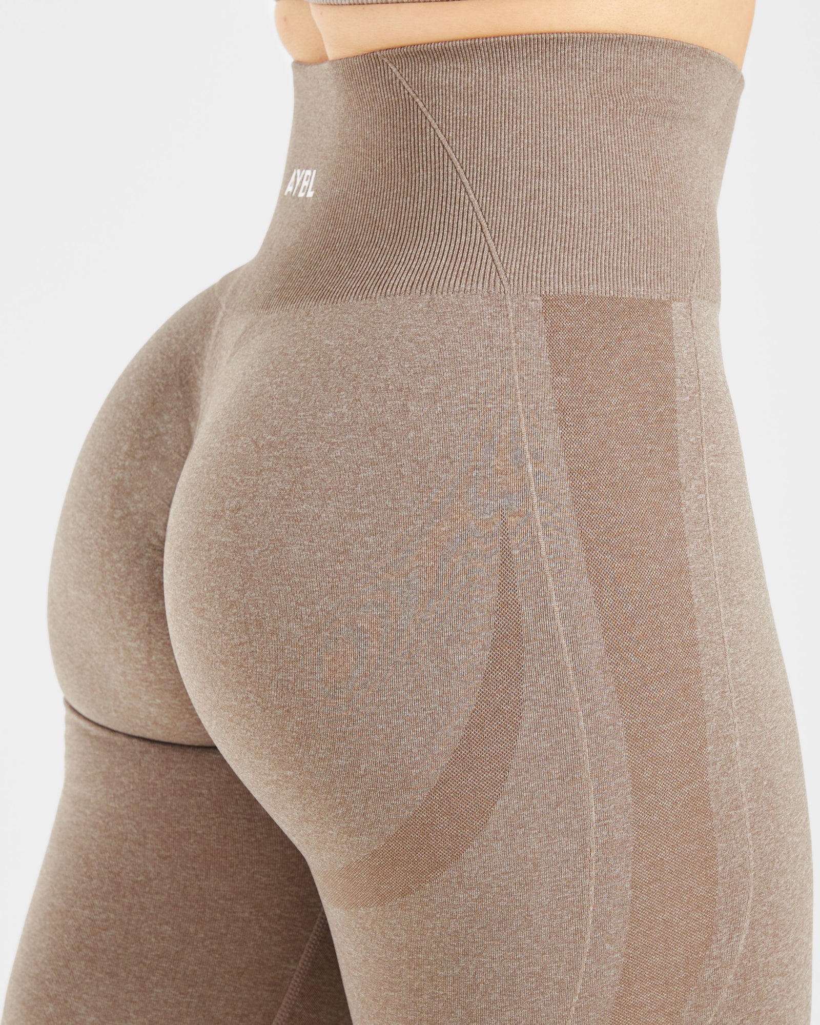 Empower Seamless Leggings - Taupe Marl