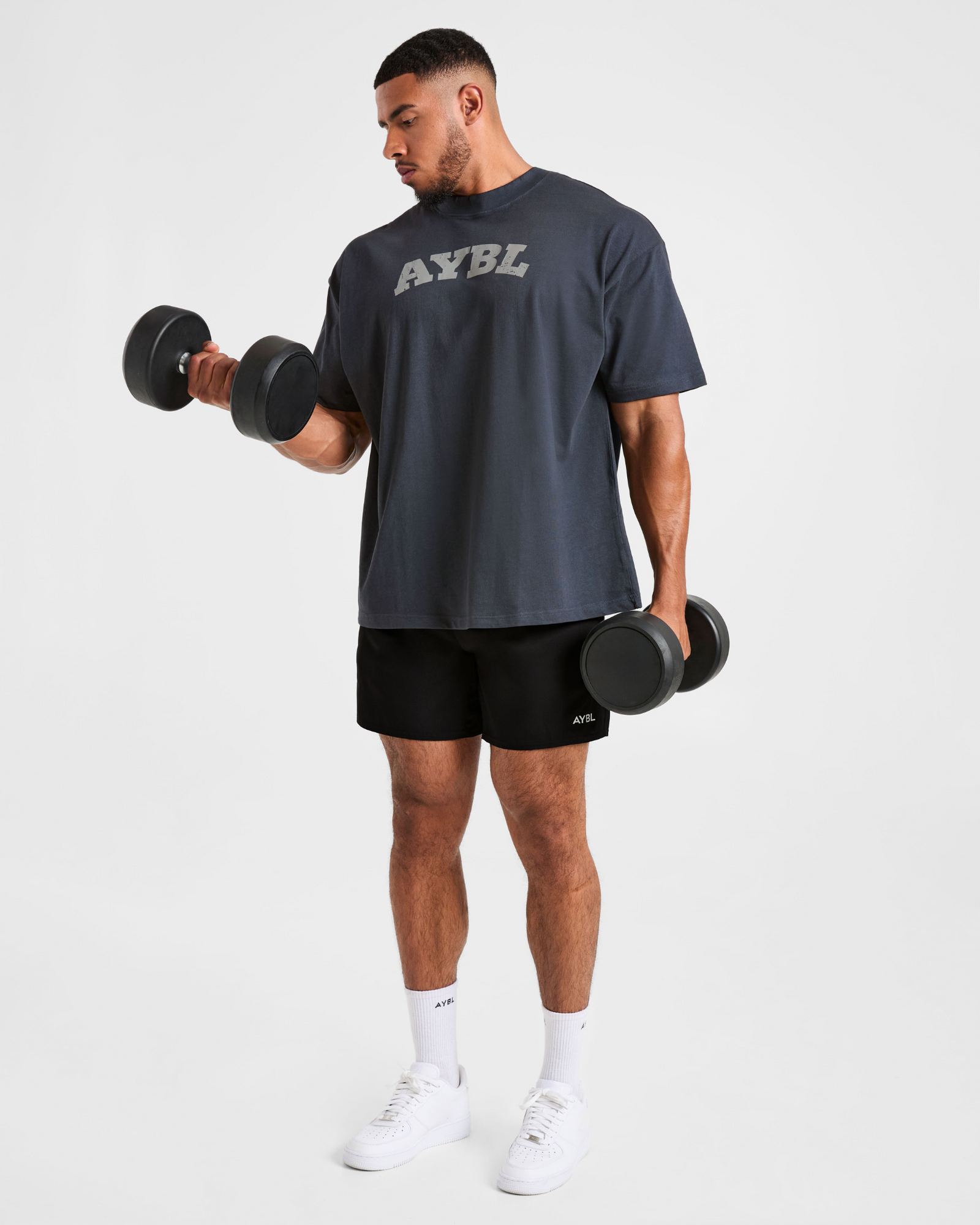 Elite Oversized T Shirt - Heavy Blue