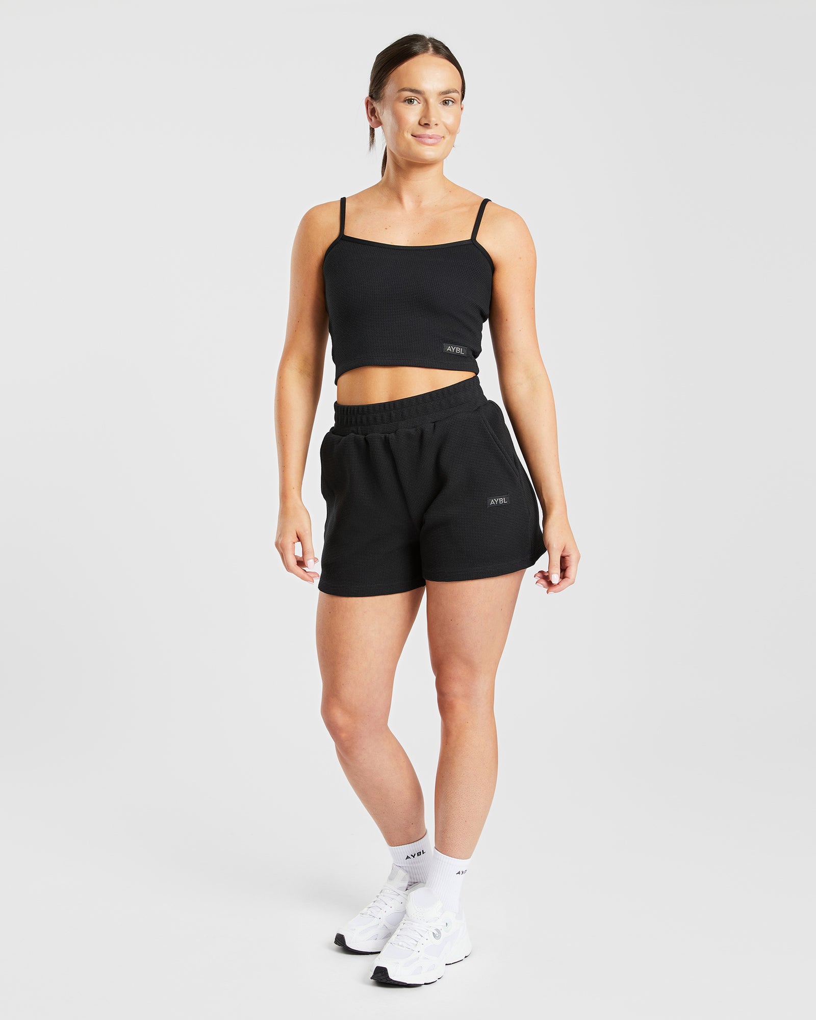 Waffle Shorts - Black